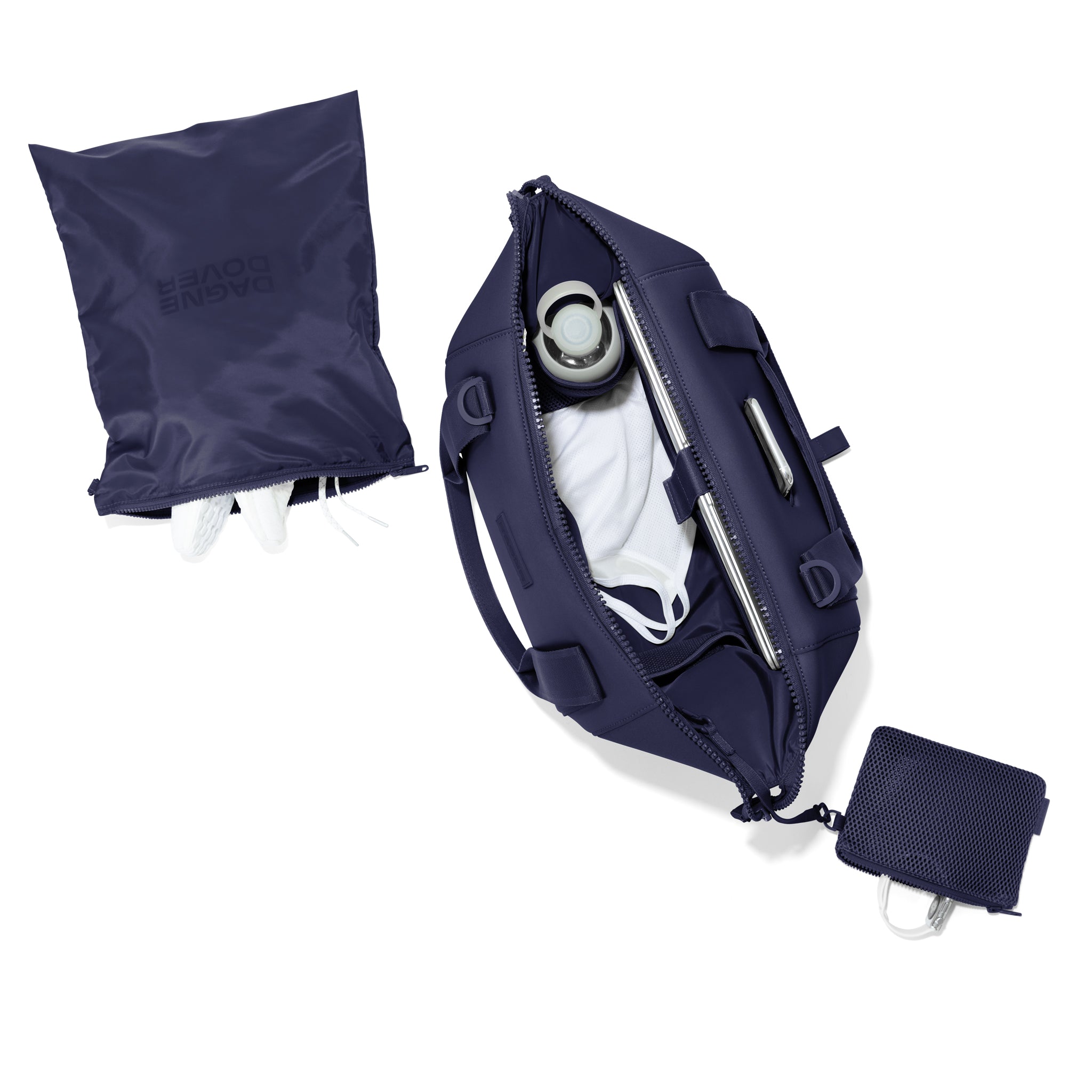 Dagne Dover Landon Carryall Medium Tote Bag for Women - Stylish & Spacious Work Bag, Travel Tote, Gym Bag & Everyday Purse - Perfect for Office, Commute & Weekend Getaways