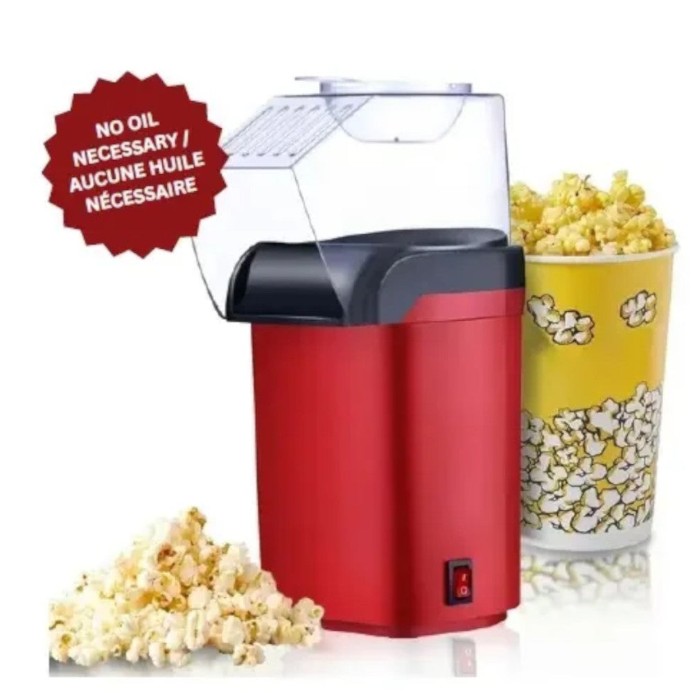 HAUZ APM7963 Hot Air Popcorn Maker Machine for Healthy Snacks - Perfect for Movie Nights, Parties, and Home Use