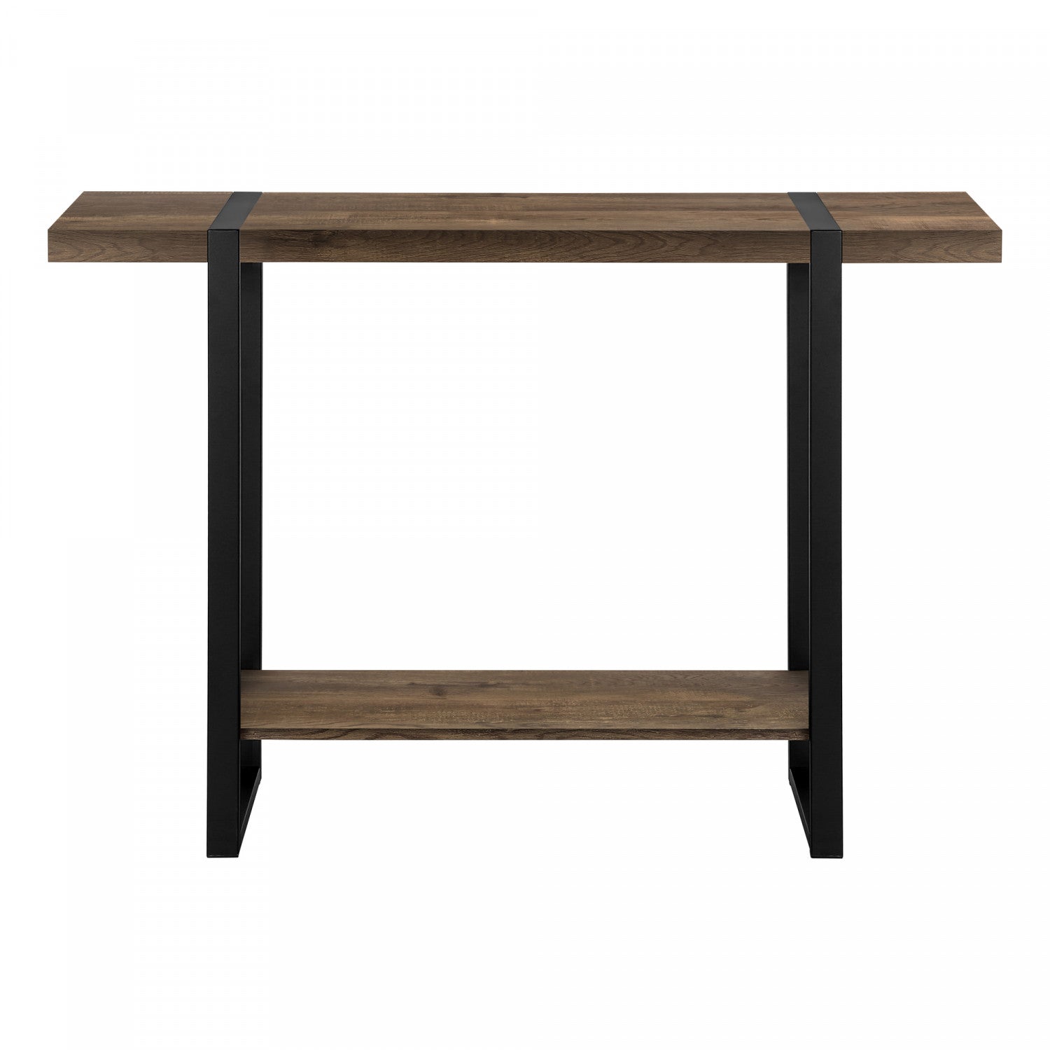 Rustic Brown Allen Sofa Table - Farmhouse Style Console Table for Living Room, Entryway & Hallway - Perfect for Decor, Storage & Display