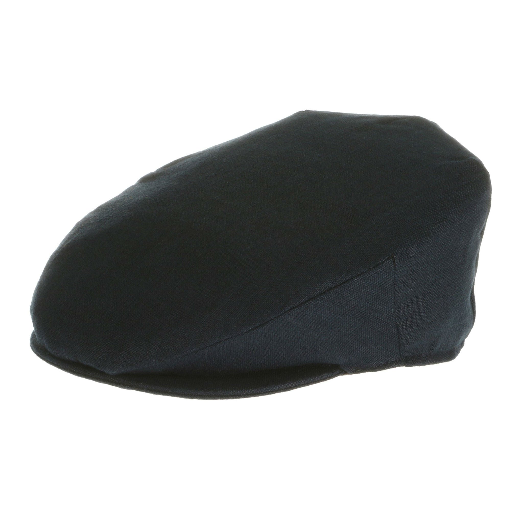 Authentic Irish Linen Flat Cap by Hanna Hats of Ireland - Classic Men's Hat in 2 Colors | Perfect for Golf, Fishing & Outdoor Activities