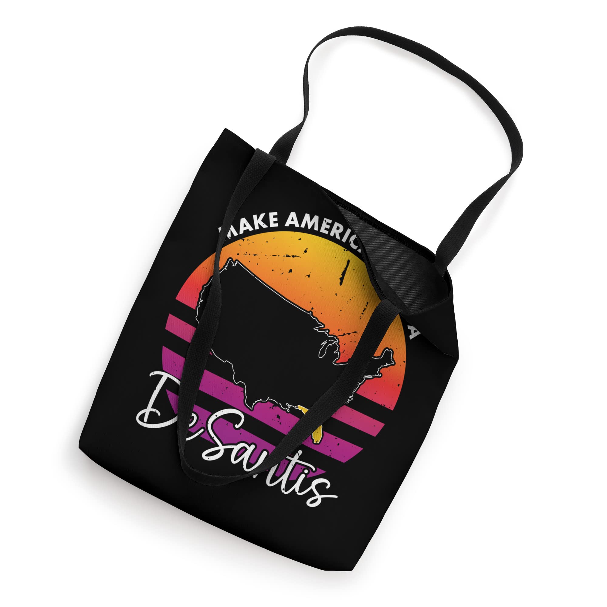 Ron DeSantis Florida Governor Tote Bag - Make America Florida - Durable Cotton Shopping Bag for Political Events, Beach Trips & Daily Use