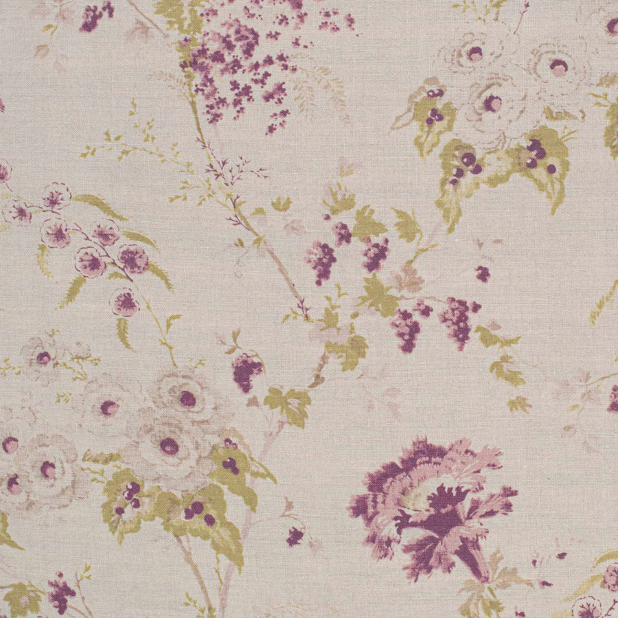 Vintage Damson Linen Fabric Samples - Premium Quality for DIY Sewing, Quilting & Home Decor Projects