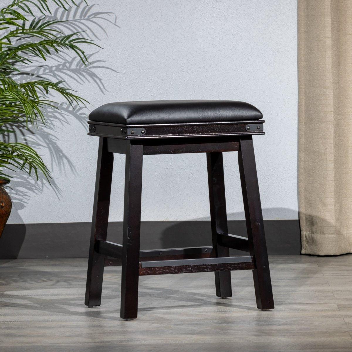 Premium Cortez Bonded Leather Stool - 24