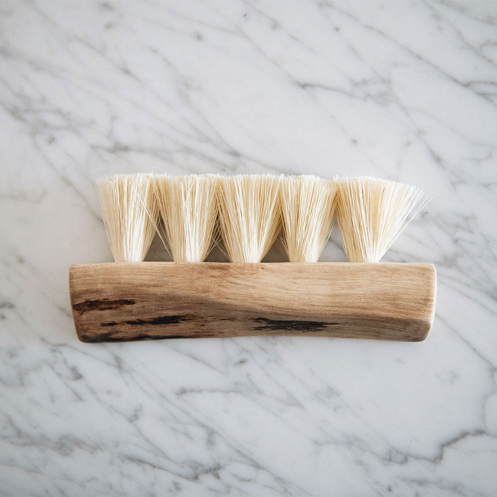 Premium Large Wooden Counter Brush No. MT0926 - Heavy Duty Kitchen Scrubber for Countertops, Sinks & Stoves - Natural Cleaning Tool for Home & Restaurant Use