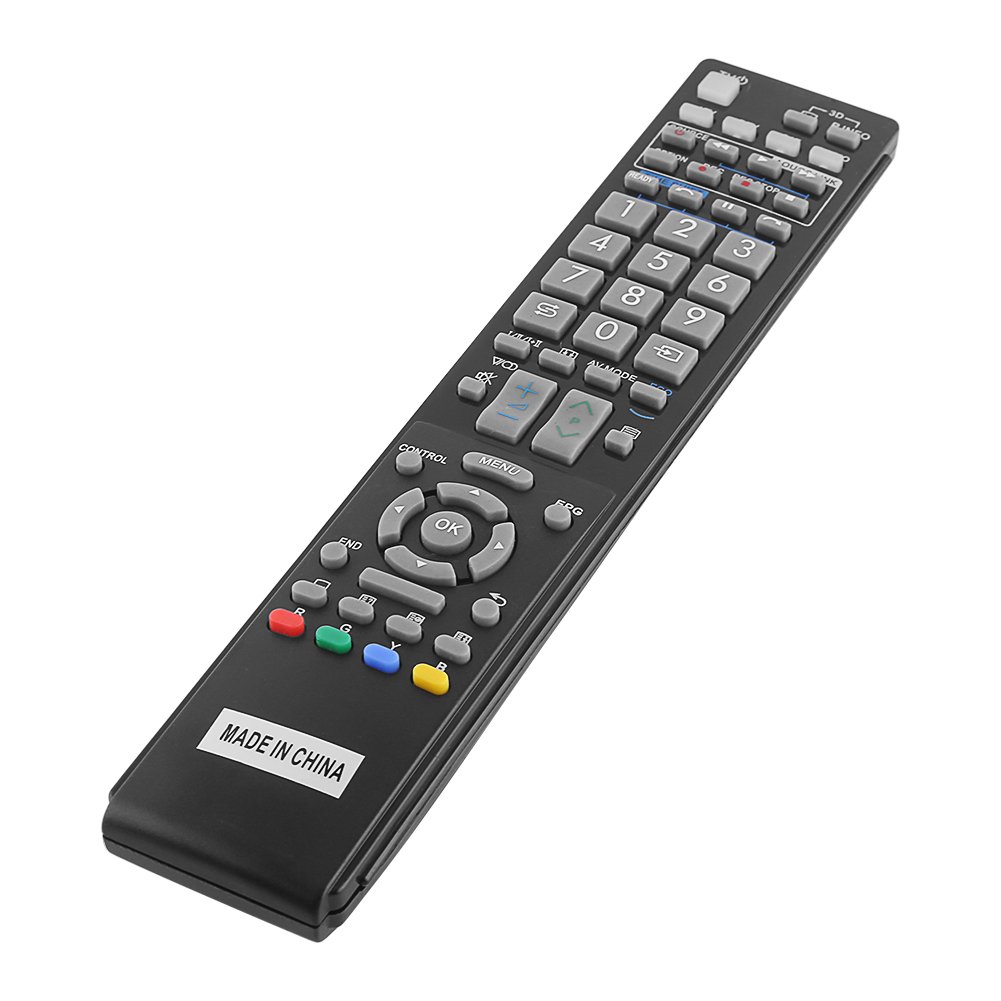 Universal Smart TV Remote Control Replacement for LED LCD HD 3D TVs - Compatible with Most Brands, Perfect for Living Room, Bedroom & Home Theater Use