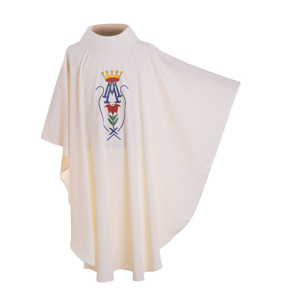 BLESSUME Embroidered Priest Vestments for Catholic Church Mass