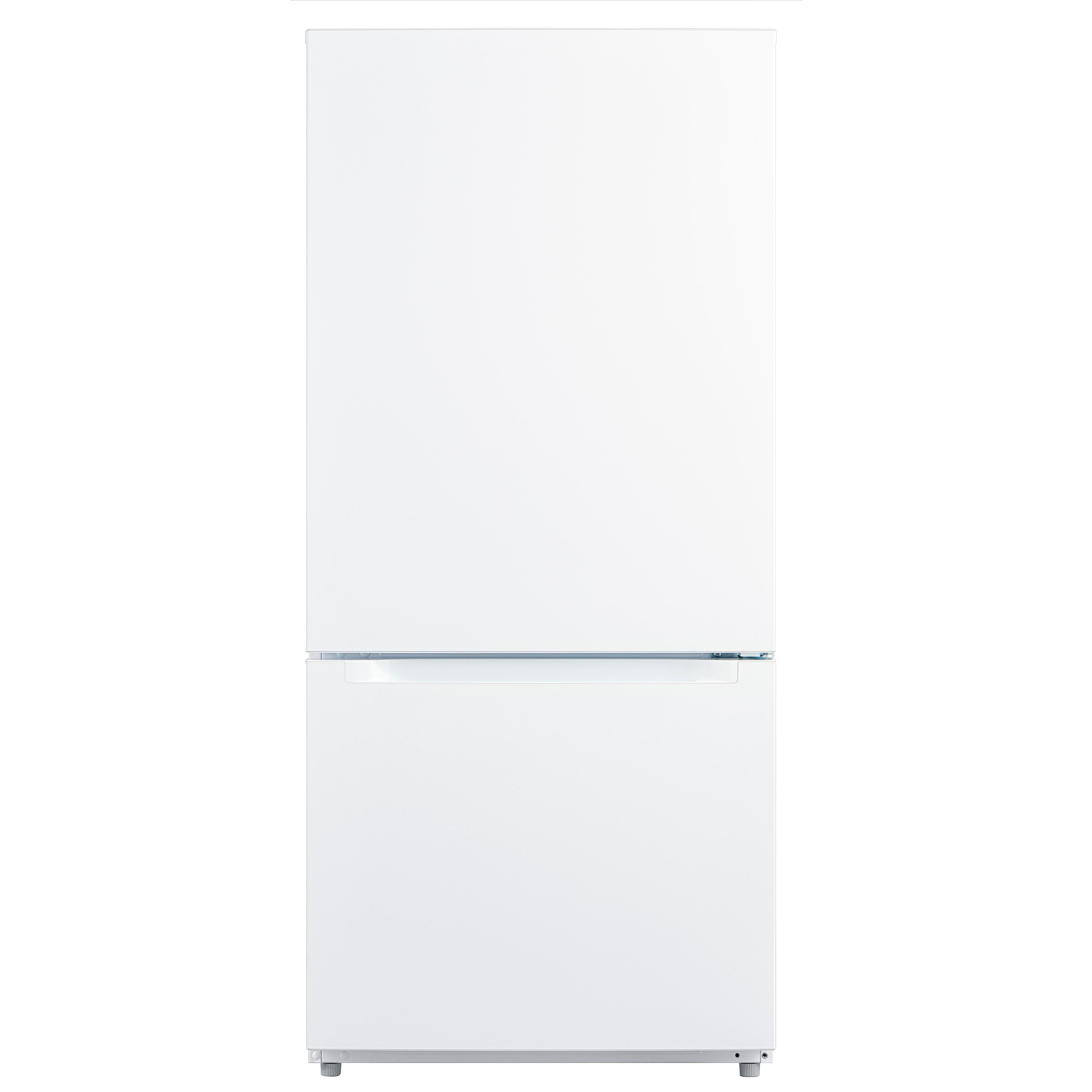 AVIVA 18.7 cu. ft. Freestanding Bottom Freezer Refrigerator with LED Lighting - Energy Efficient Stainless Steel Kitchen Appliance for Home, Office, or Restaurant Use