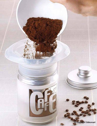 Silikomart Silicone Pratika Collection Collapsible Funnel - Premium Kitchen Baking Tool for Liquids, Powder & Spices | Perfect for Home Cooking, Bartending & DIY Projects