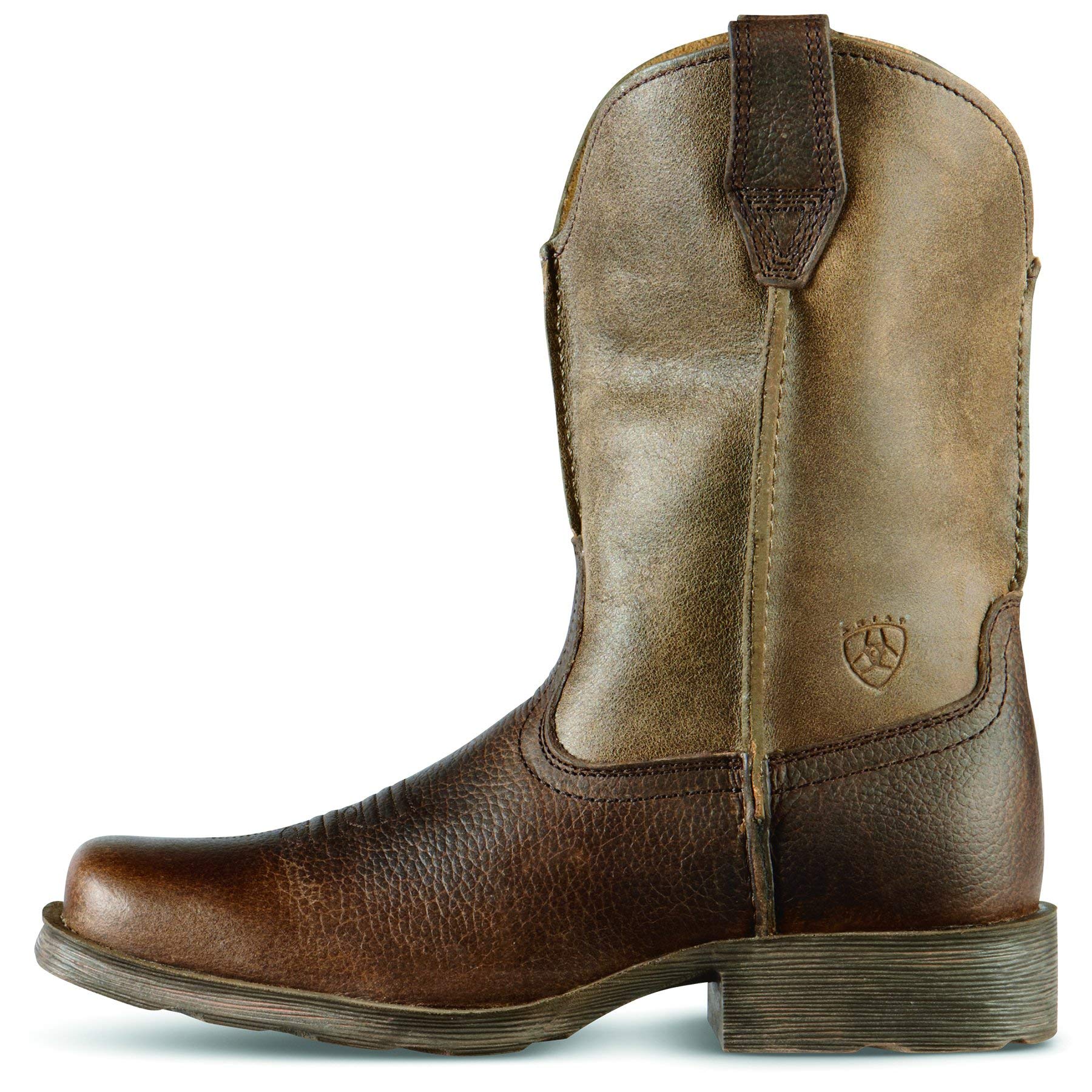 Ariat Unisex Kids' Rambler Western Boot - Durable Leather Cowboy Boots for Boys & Girls - Perfect for Rodeo, Horseback Riding & Country Fashion