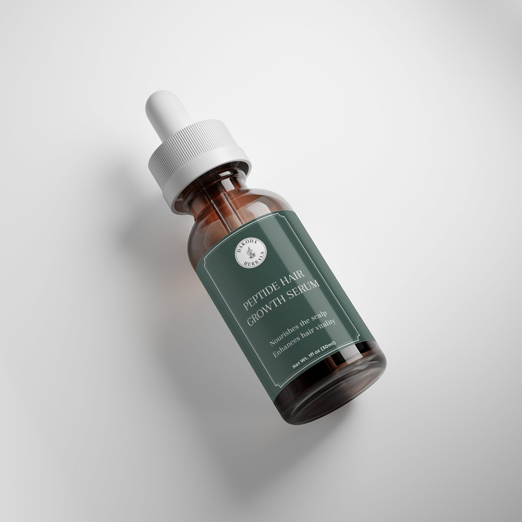 Best Peptide Hair Growth Serum for Thicker & Longer Hair - Stimulates Follicles & Reduces Hair Loss - Perfect for Men & Women at Home or Salon Use