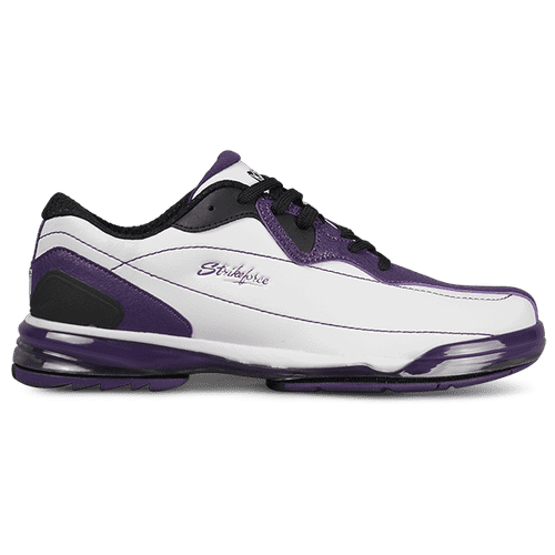 KR Strikeforce Women's Dream White/Purple Right Hand High Performance Bowling Shoes - Perfect for League Play & Tournament Bowling