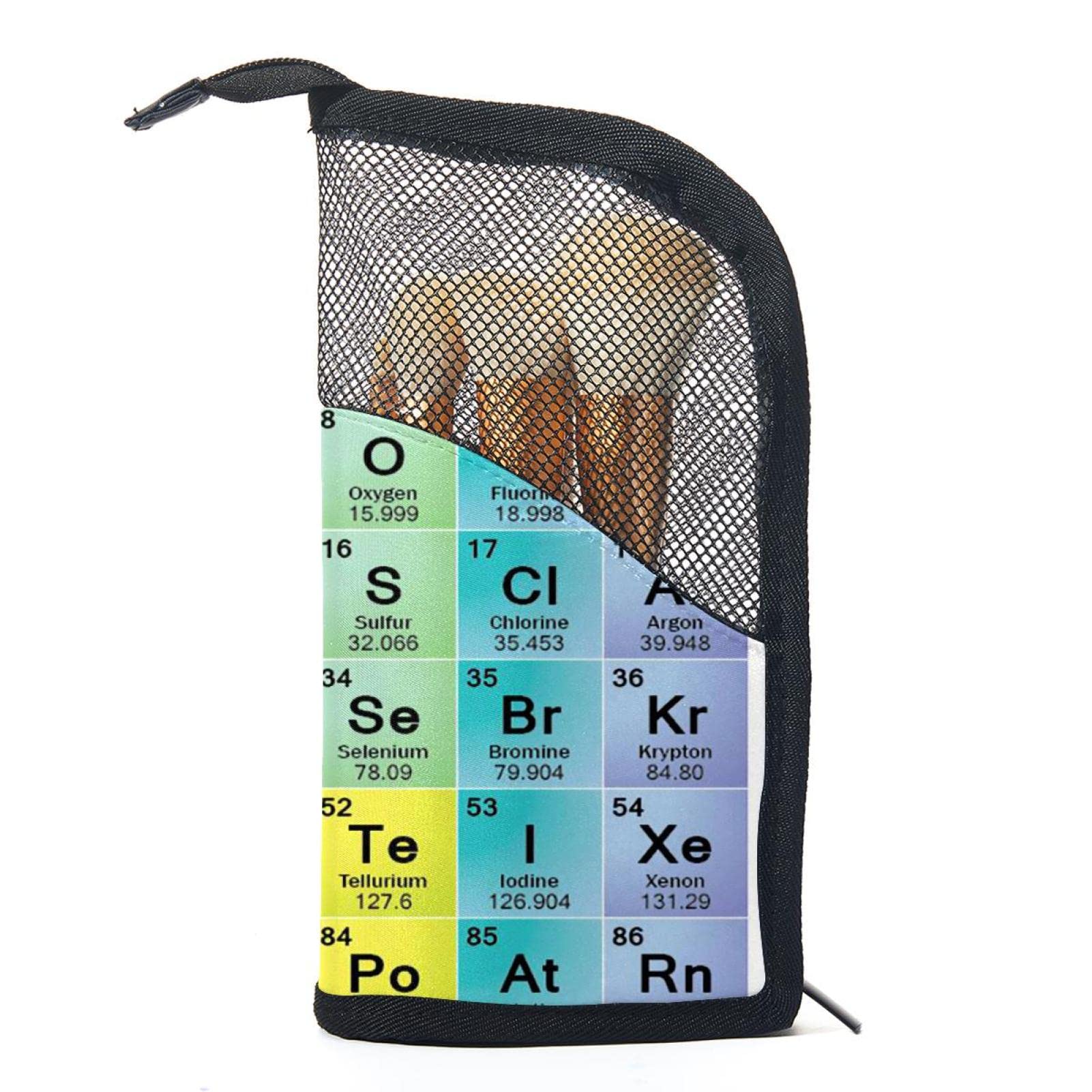 12-Piece Makeup Brush Organizer Bag with Brush Holder - Portable Travel Cosmetic Brush Case for Makeup Artists & Students - Perfect for Home, Salon, and On-the-Go Makeup Application