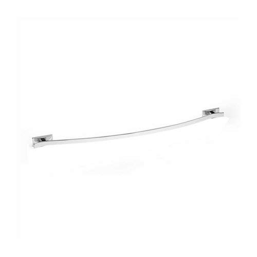 24 Inch Single Towel Bar in Polished Chrome - Modern Bathroom Towel Rack for Bath, Kitchen & Laundry Room Organization