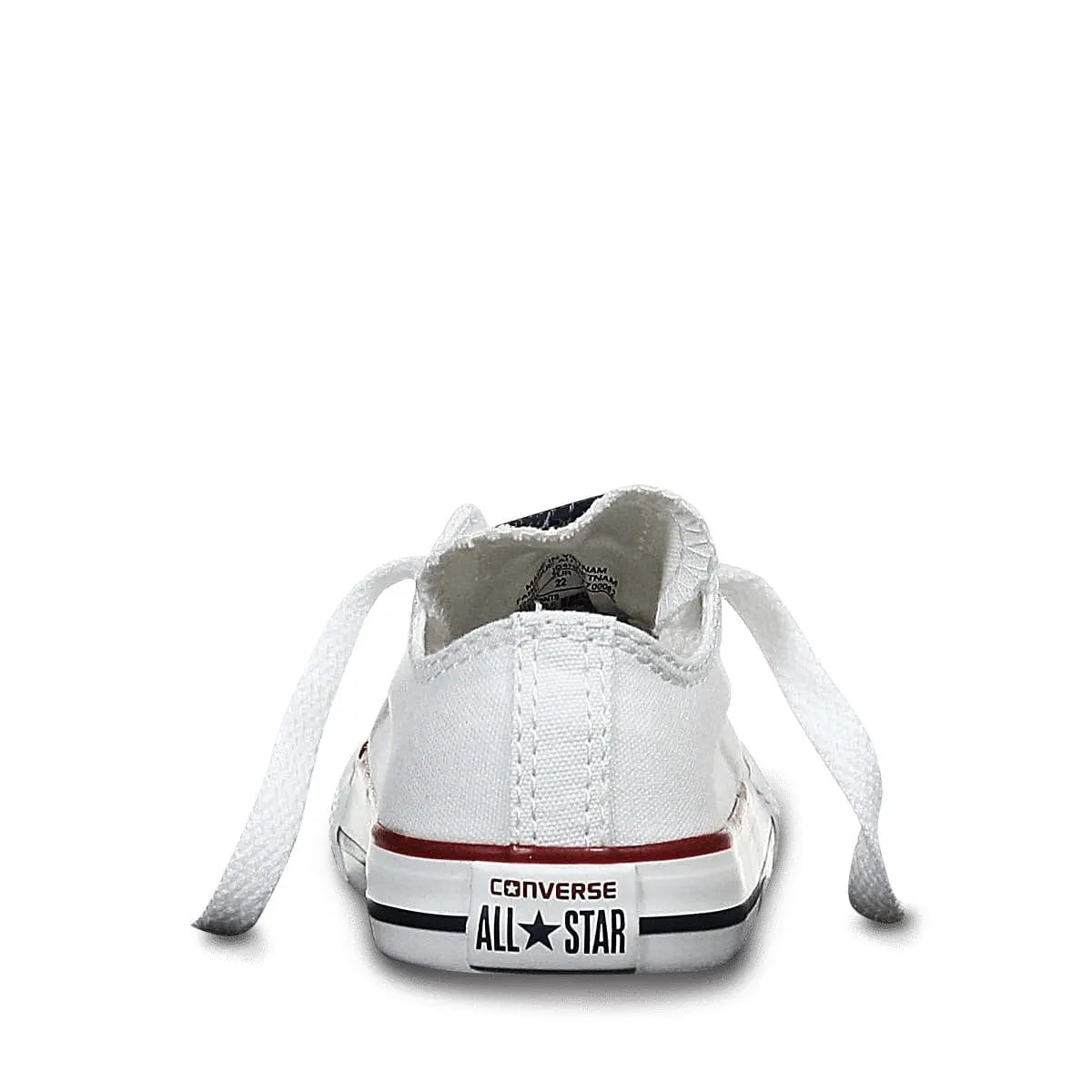 Converse Kids Chuck Taylor All Star Low Top White Sneakers - Casual Shoes for Boys & Girls - Perfect for School, Play & Everyday Wear