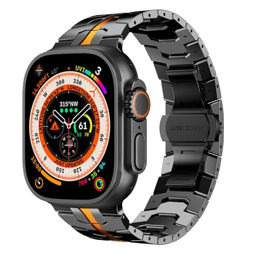 Black/Orange