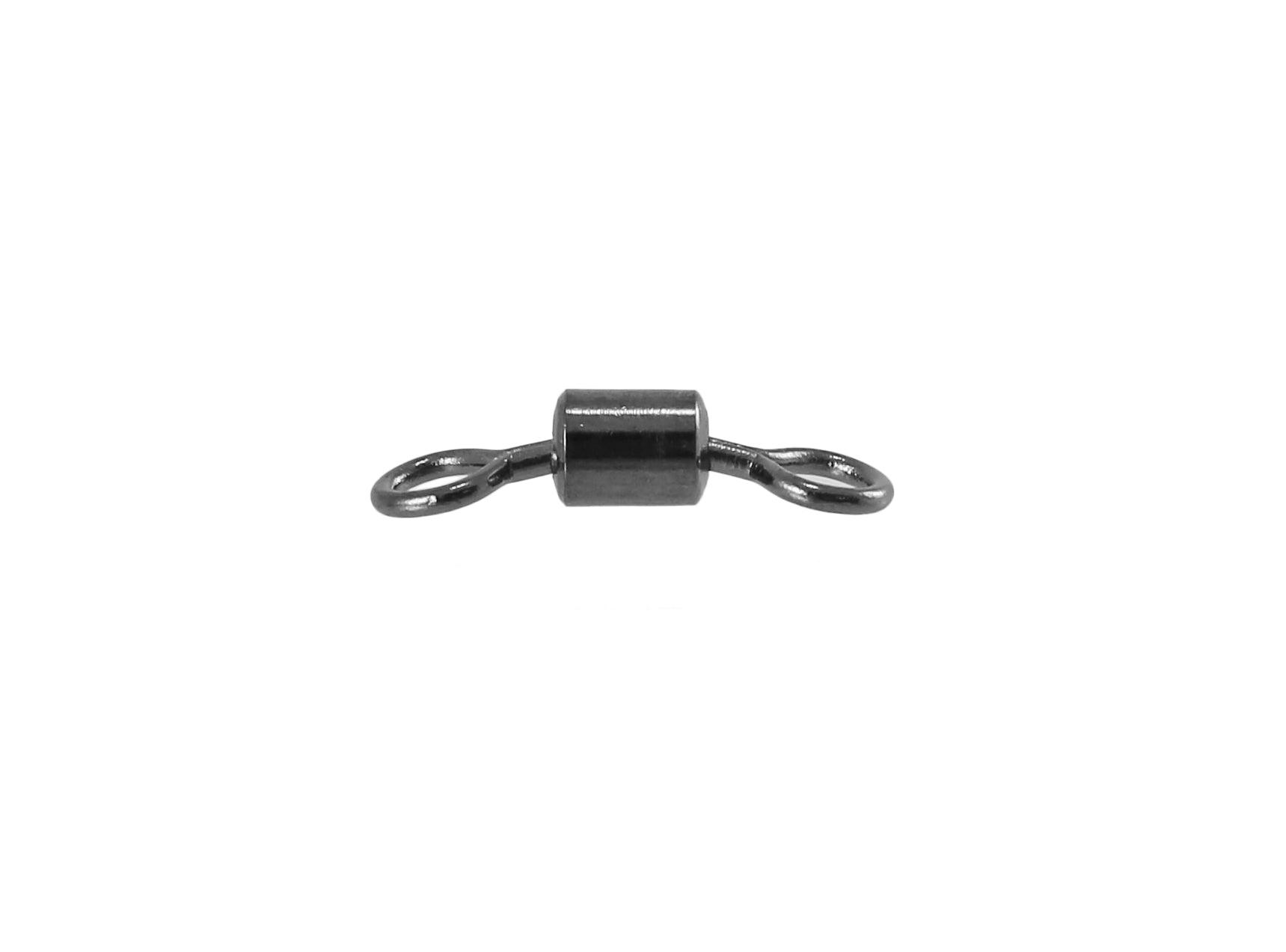 Jigging World Premium Stainless Steel Fishing Swivels - Corrosion-Resistant Ball Bearing Swivels for Saltwater & Freshwater Fishing | Ideal for Lures, Rigs & Tackle