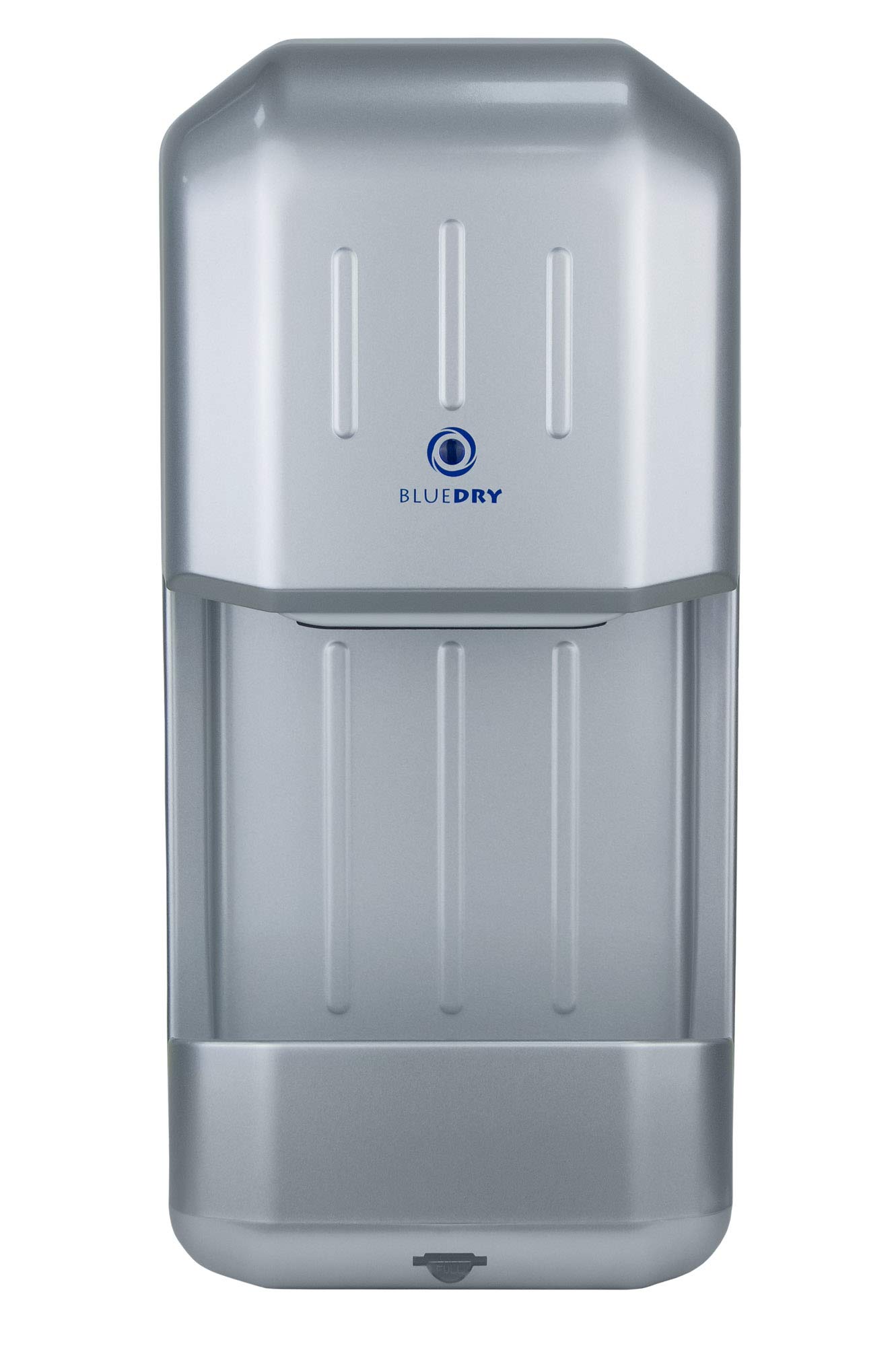 BLUEDRY High-Speed Hand Dryer with Fast Dry Air Blade Technology - Silver | Commercial & Public Restroom Hand Drying Solution for Offices, Hotels, and Airports