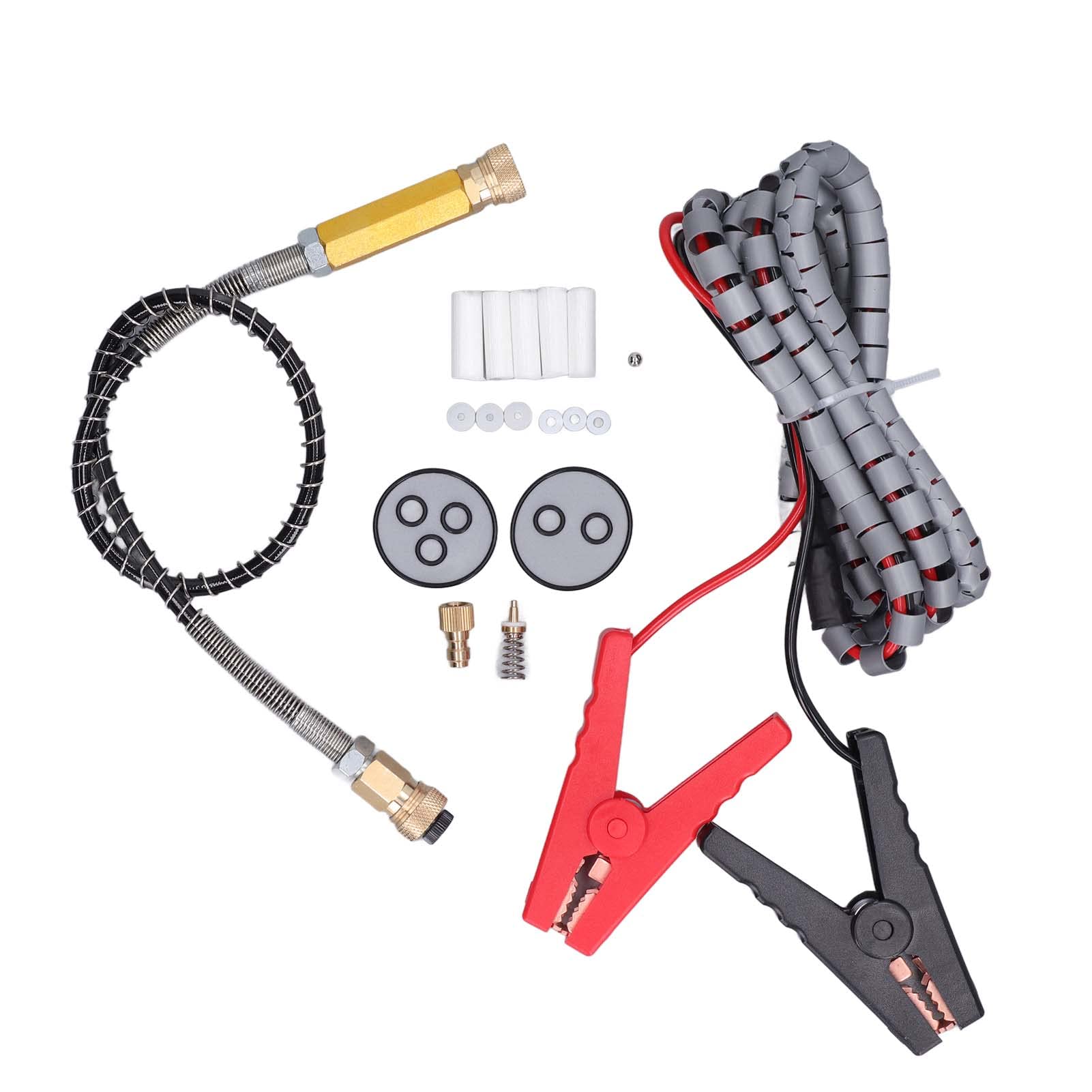 4500PSI 30MPa Portable High Pressure Air Compressor Pump - Oil & Water Free - 110V/220V AC & 12V DC Power - For Air Guns, Paintball, Scuba Tanks, Inflating Tires - Home, Workshop & Outdoor Use