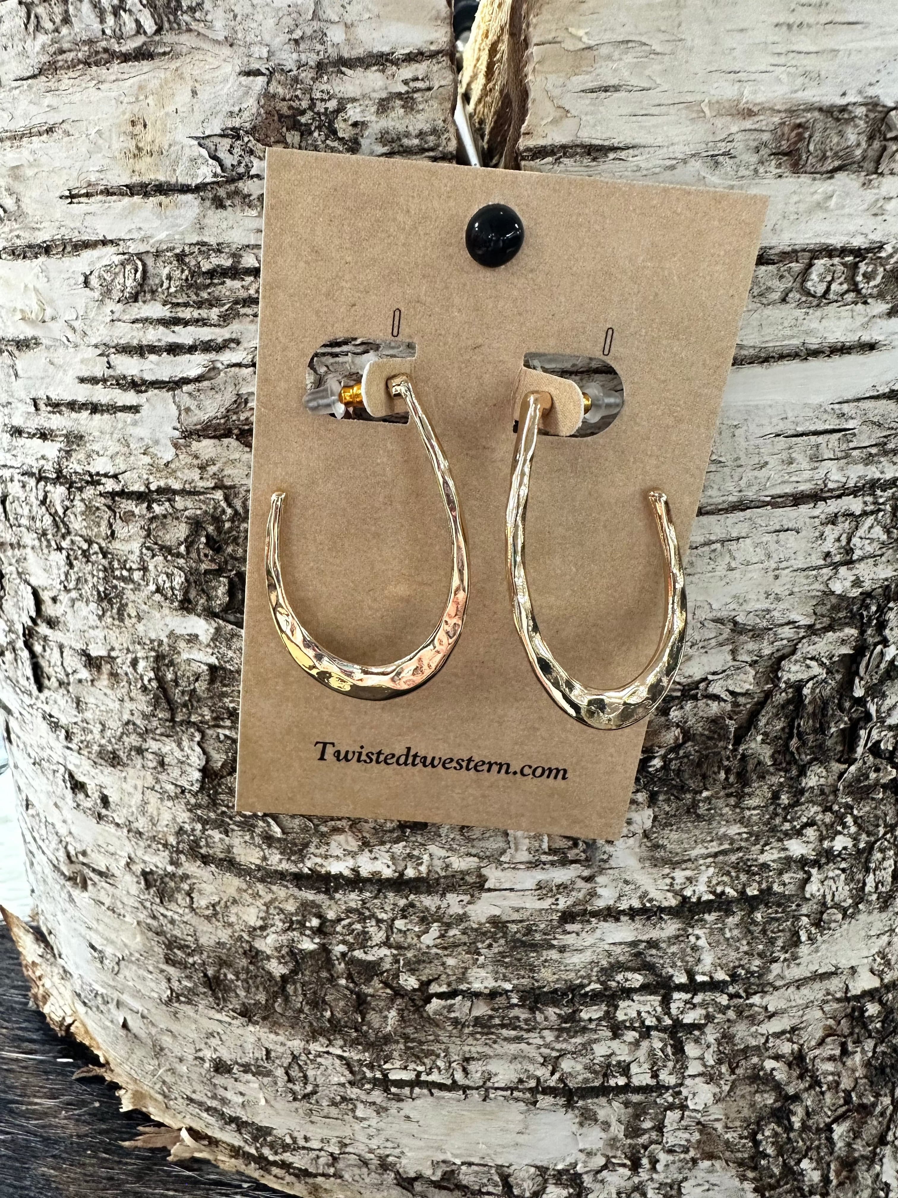 14K Gold Half Hoop Earrings for Women - Dainty Minimalist Huggie Hoops - Perfect for Everyday Wear, Work & Special Occasions