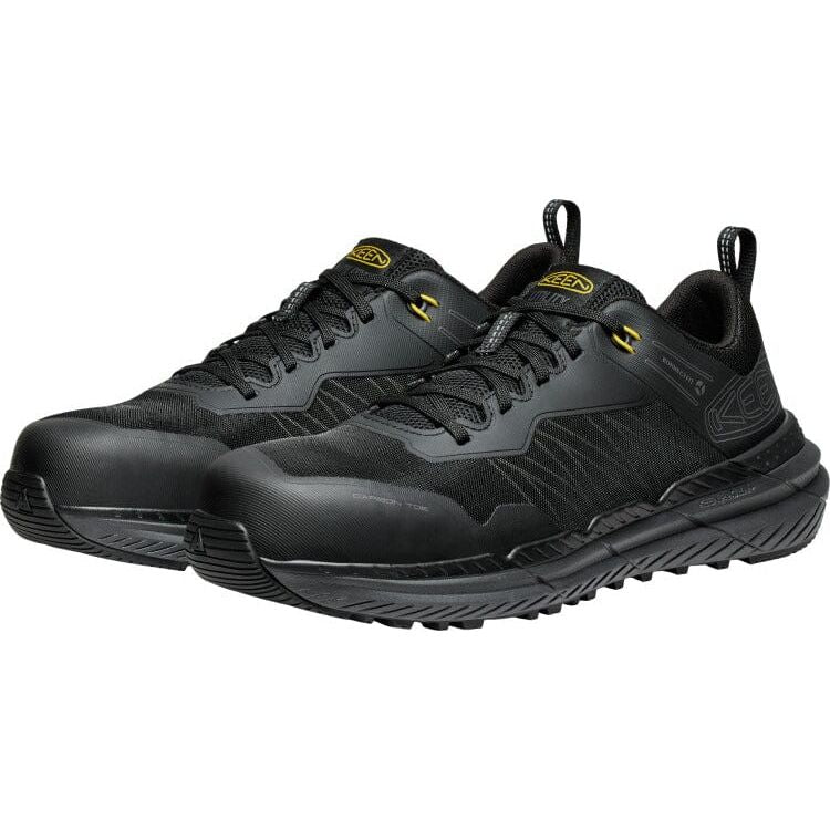 KEEN SPEEDWORKS Work Sneaker for Men - Carbon Toe Safety Shoes - Lightweight & Durable Work Boots for Construction, Warehouse & Outdoor Jobs