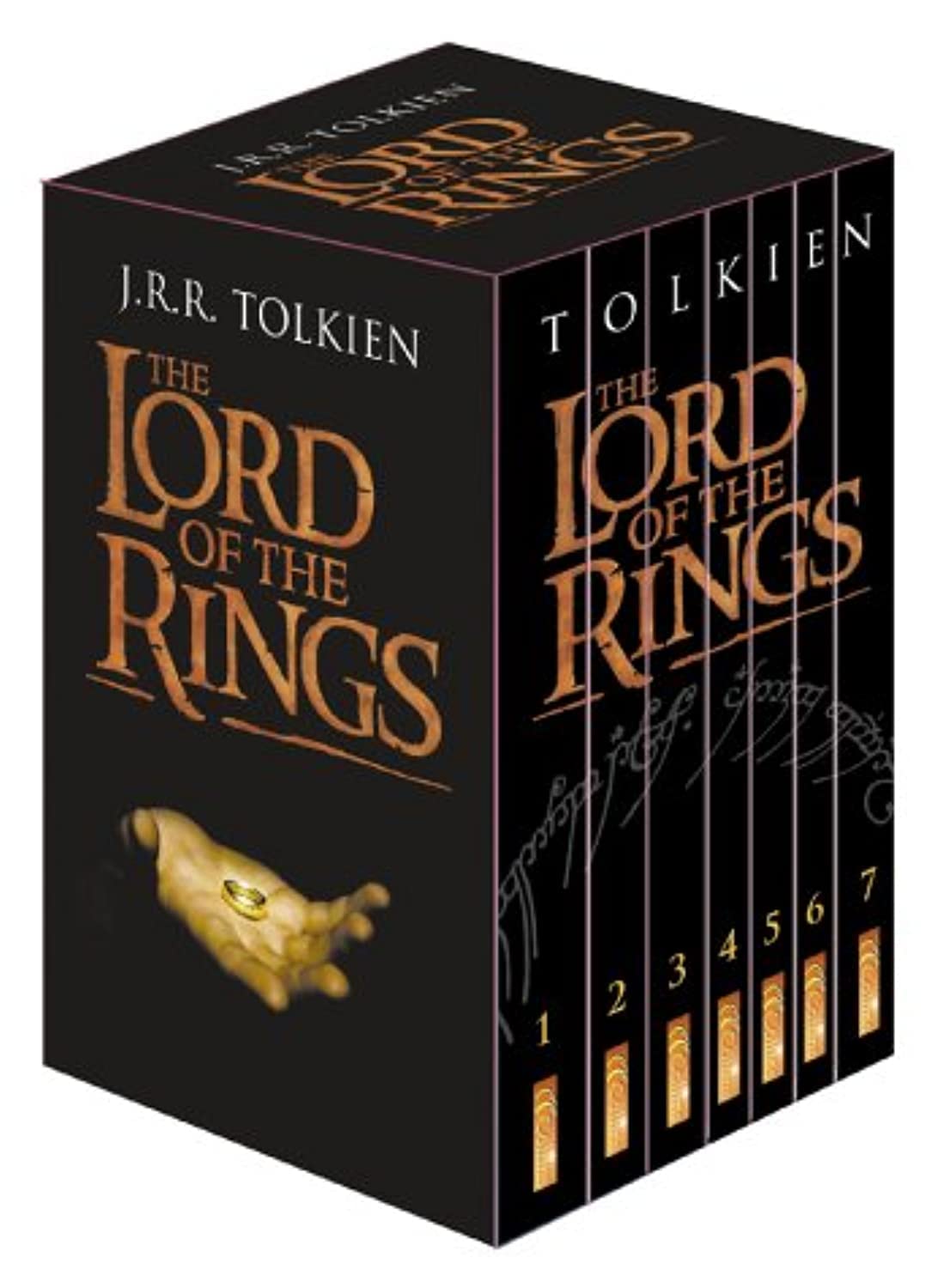 The Lord of the Rings Complete Book Set - Epic Fantasy Novel Series by J.R.R. Tolkien | Perfect for Fantasy Lovers, Book Collectors & Gift Giving