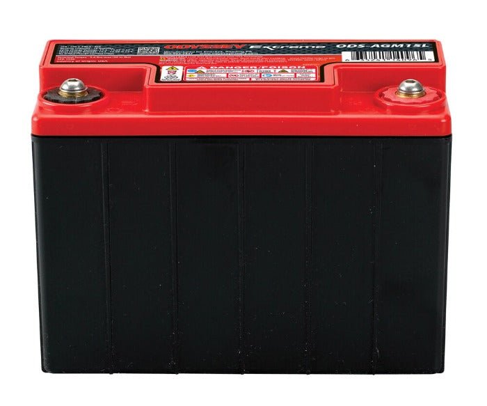 Odyssey ODS-AGM15L/PC545 AGM Battery - High Performance, Deep Cycle, 12V 15L - Perfect for Marine, RV, Solar, and Off-Grid Power Systems