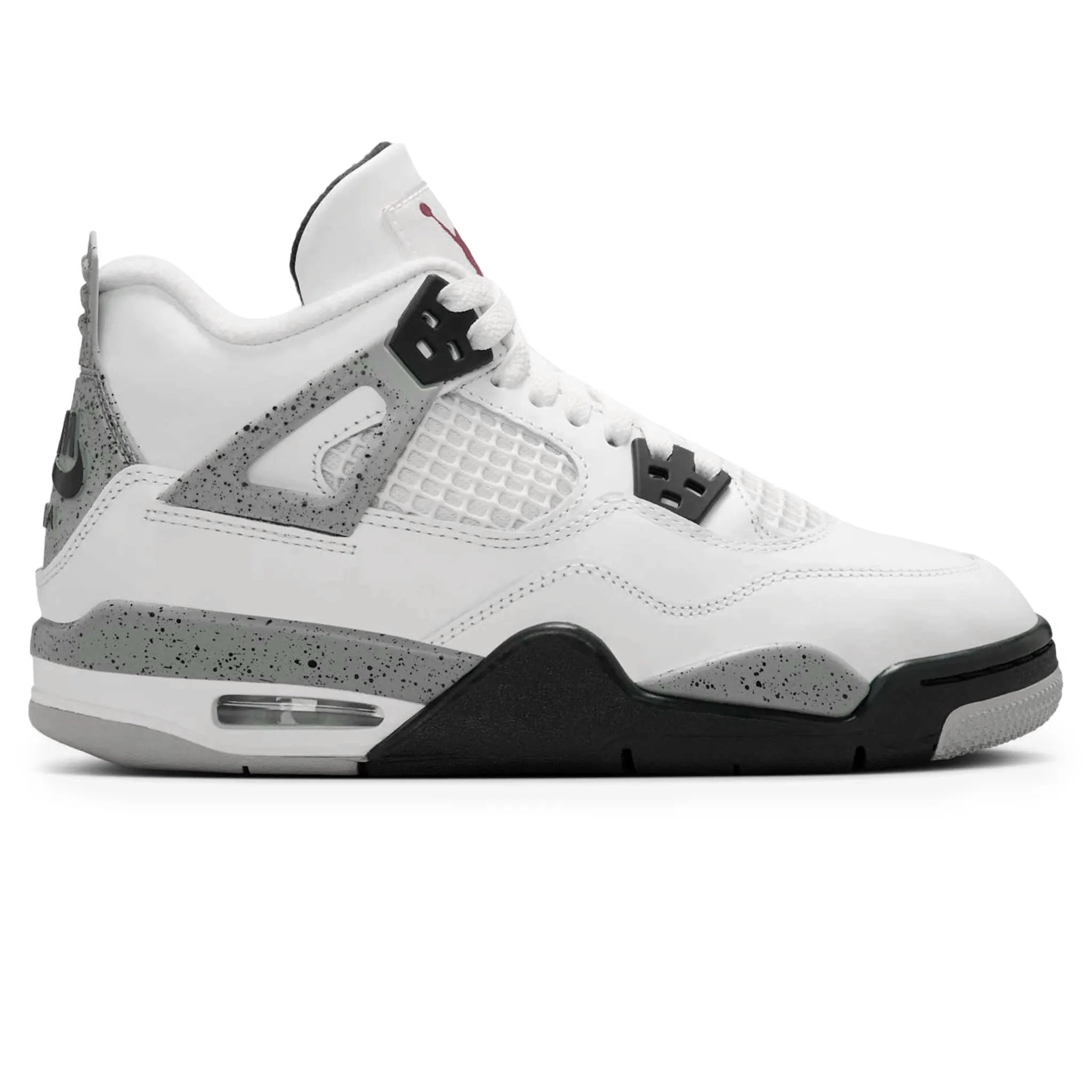 Air Jordan 4 Retro OG White Cement (2025) GS - Classic Basketball Sneakers for Men & Women - Perfect for Streetwear, Sports & Sneaker Collection
