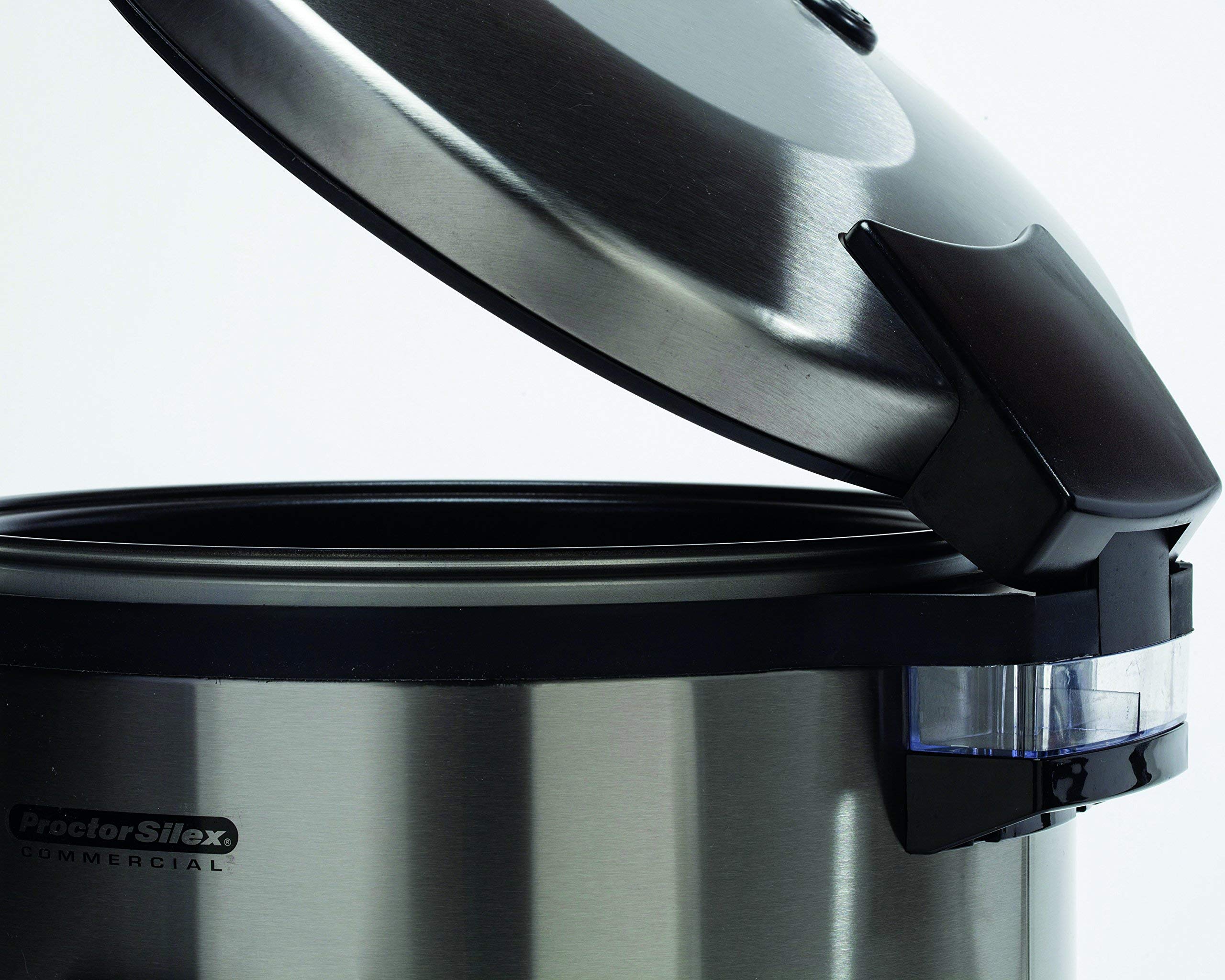 Hamilton Beach Proctor Silex Commercial 37560R 60-Cup Rice Cooker & Warmer with Non-Stick Pot, Hinged Lid & Stainless Steel Housing - Perfect for Catering, Restaurants & Large Family Gatherings - 1 Year Warranty