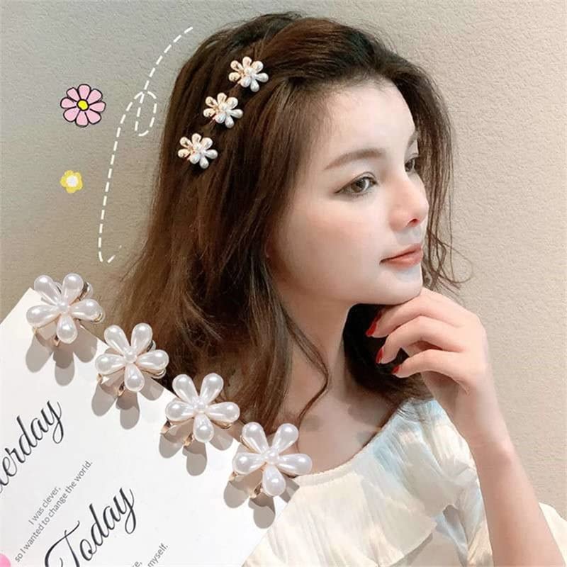 Snowpearl 36-Piece Hair Accessories Set - Mini Flower Metal Clips, Medium Metal Clutchers, Gold Hair Clips, Tic Tic Clips, Satin Scrunchies & Colorful Bobby Pins | Perfect for School, Work, Parties & Everyday Styling
