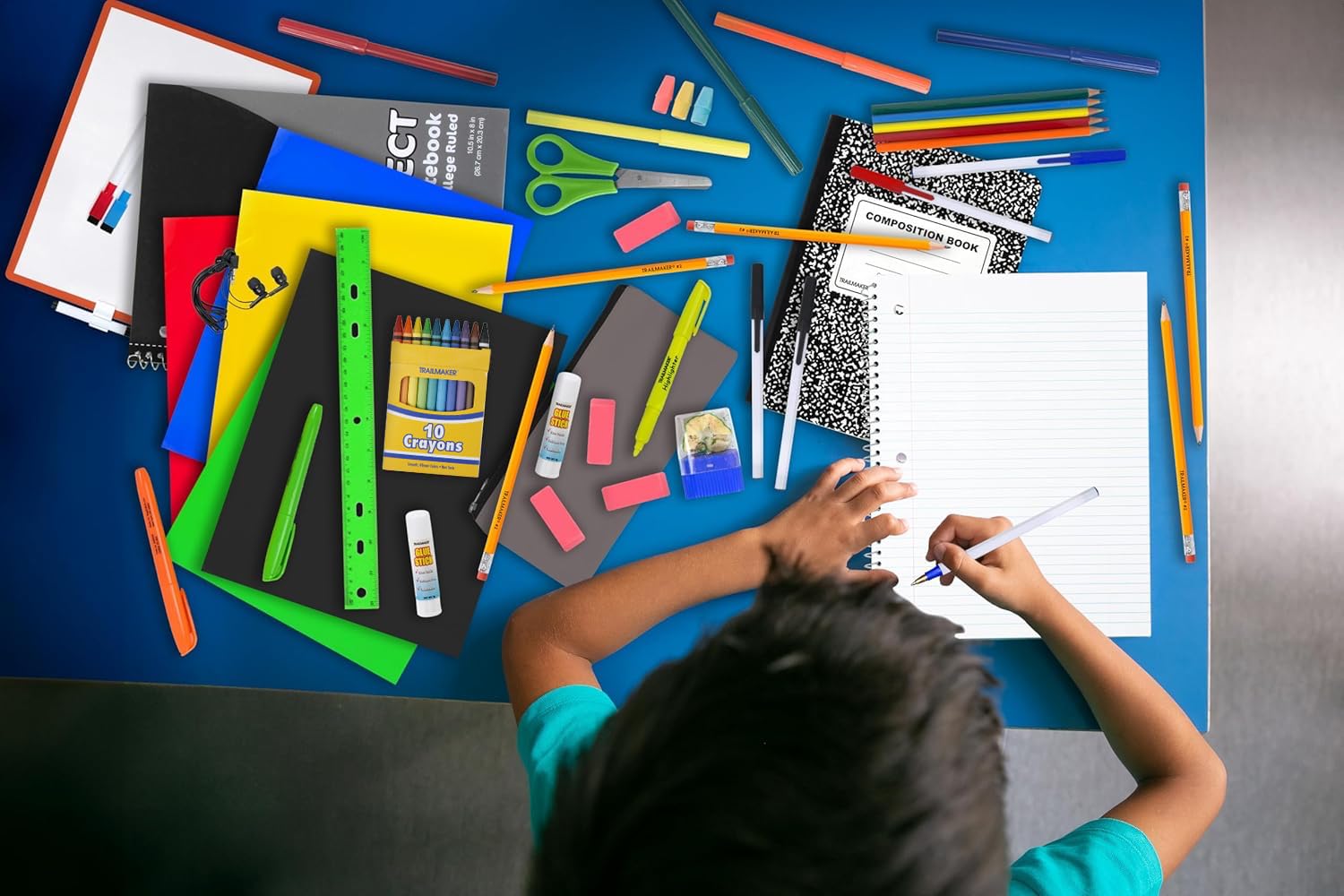 **Bulk Elementary School Supply Kits - 12 Packs of 45-Piece Wholesale School Supplies for Kids (Folders, Notebooks, Pencils, Pens & More) - Perfect for Classroom, Homeschooling & Back-to-School Essentials**