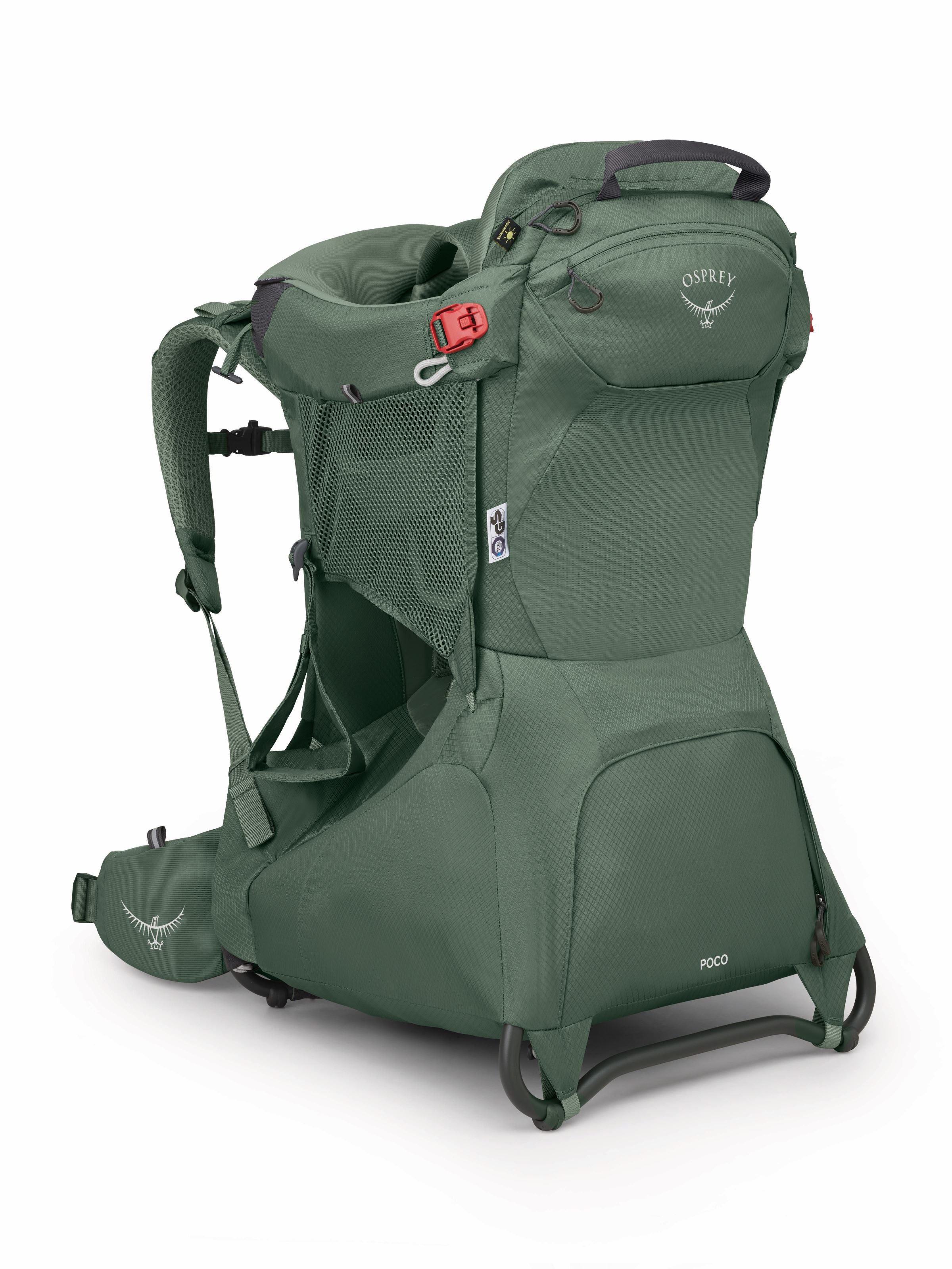 Osprey Poco Premium Child Carrier Backpack - Lightweight & Ergonomic Hiking Baby Carrier for Outdoor Adventures | Perfect for Hiking, Travel & Family Camping Trips