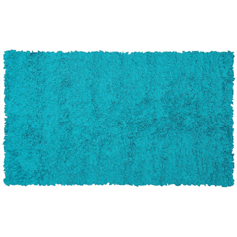 Premium Shaggy Teal Area Rug 22