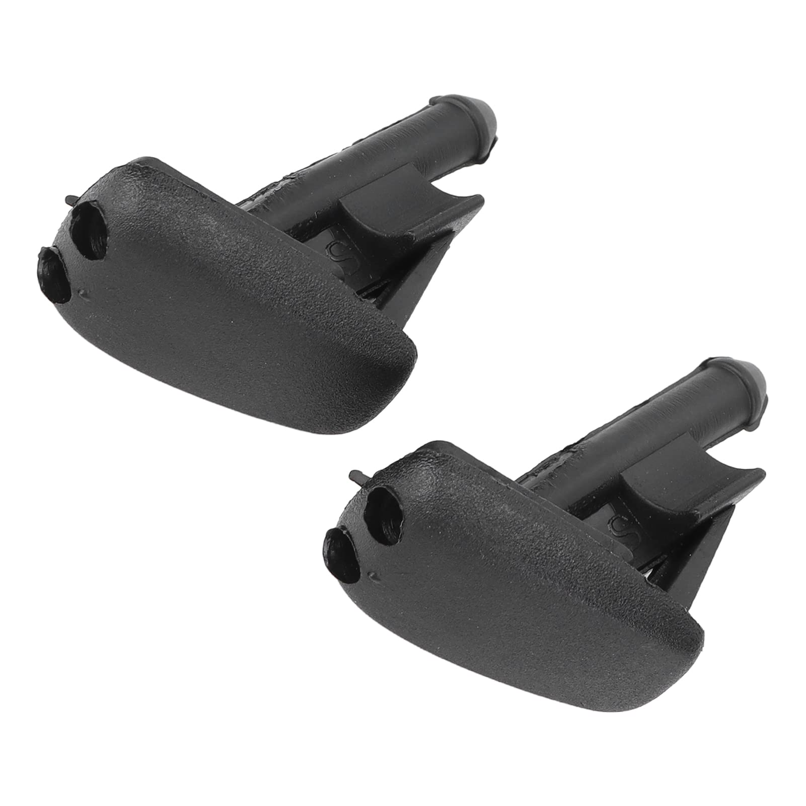 High Strength Black Windshield Wiper Nozzle - Quick Clean Spray for Automotive (Part #61601384859) | Durable Windscreen Washer Jet for All Weather Driving & Car Maintenance