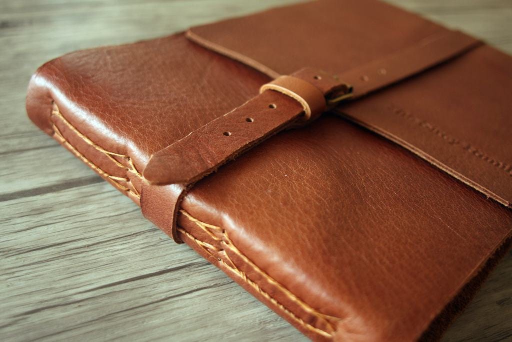Custom Leather Wedding Guest Book - Elegant & Affordable Keepsake for Bridal Showers, Receptions & Anniversaries