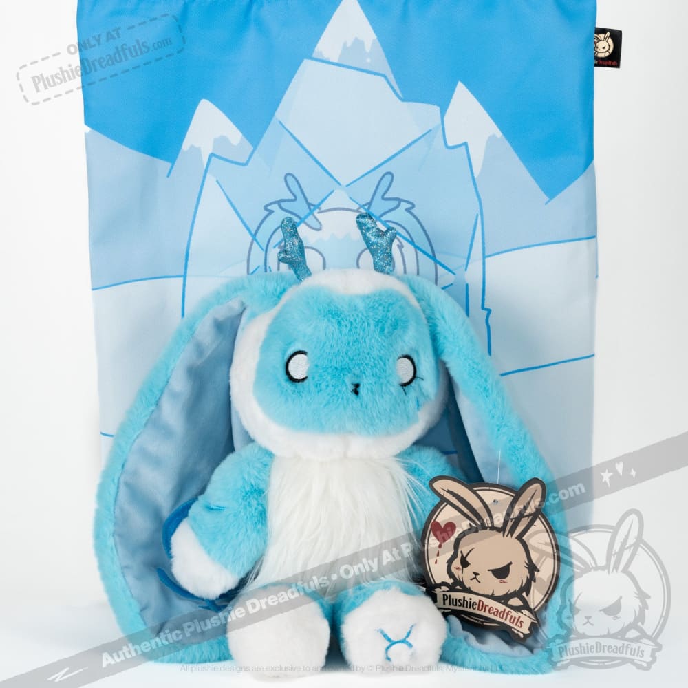 Plushie Dreadfuls Freeze Response Rabbit - Soft Stuffed Animal Toy for Anxiety Relief, Comfort & Stress Relief | Perfect for Therapy, PTSD Support & Emotional Healing