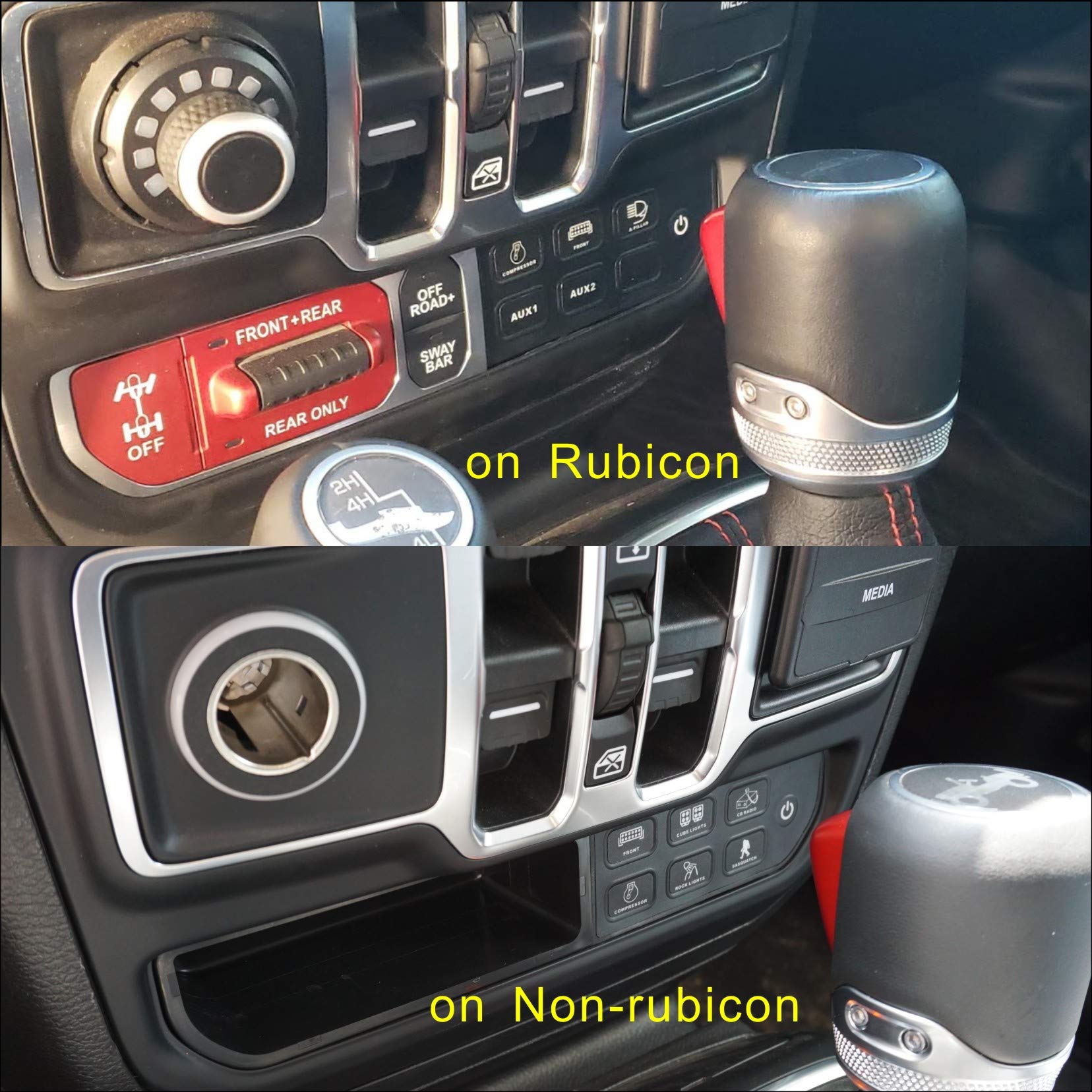 Voswitch JL300 Lower Dash Switch Panel for Jeep Wrangler JL JLU (2018-Present) & Gladiator (2020+) - Off-Road Accessory Control System for Lights, Winches & Aftermarket Upgrades