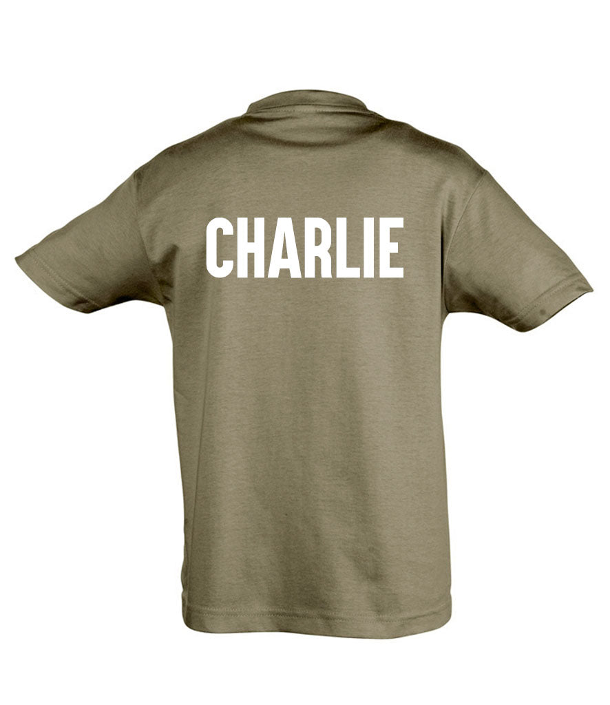 Best Friends & Cousins Matching Army Green T-Shirts | MRK X Collection | Fun Outfits for Family Reunions & Friendship Photos