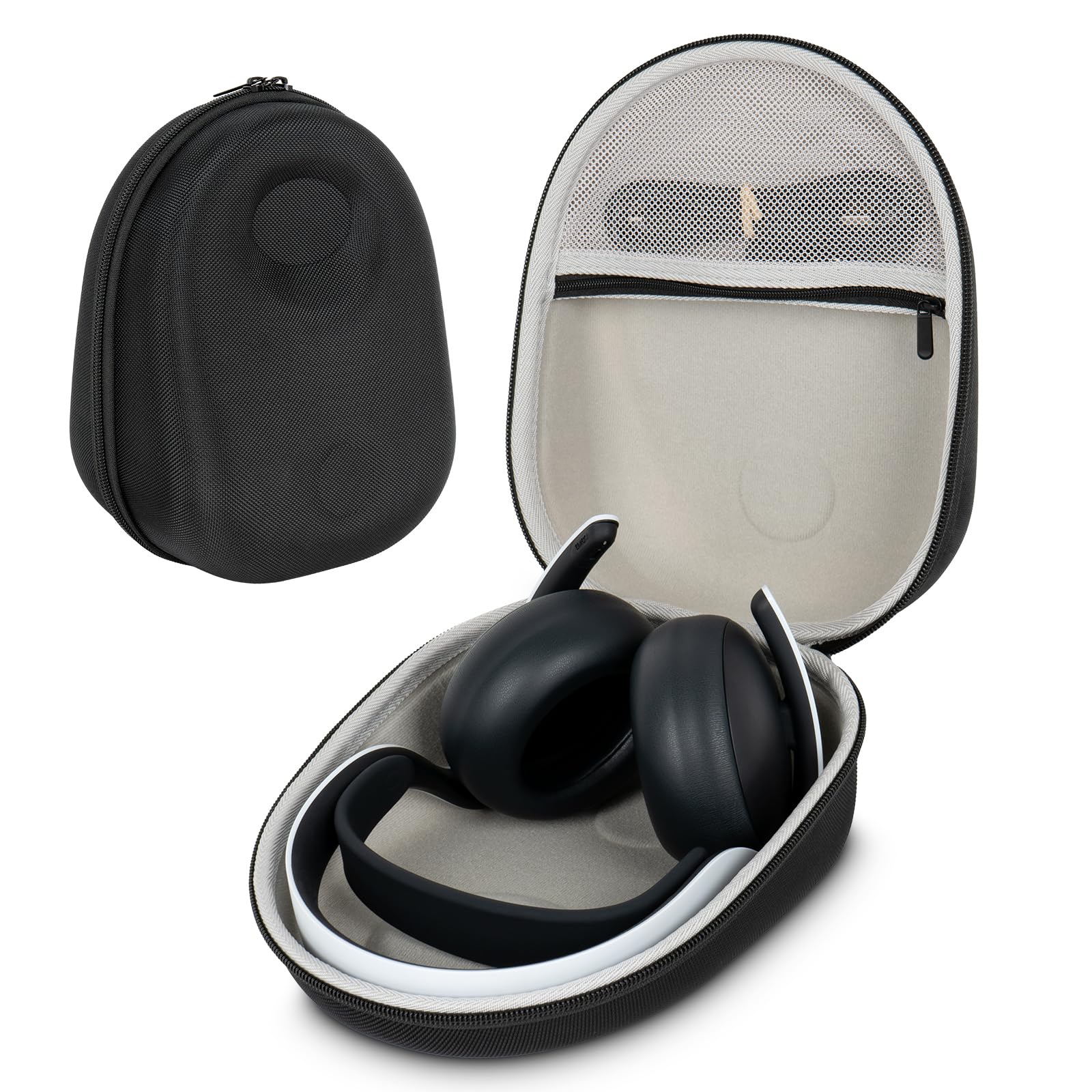 Premium Hard Carrying Case for PlayStation Pulse Elite Wireless Headset - Protective Storage Bag for Sony PS5 Pulse Elite Headphones (Black) | Travel & Gaming Accessory Organizer