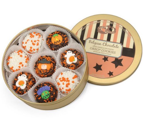 Halloween Oreos Cookies - Limited Edition Tin of 16 Spooky Treats for Parties, Trick-or-Treating & Holiday Snacking