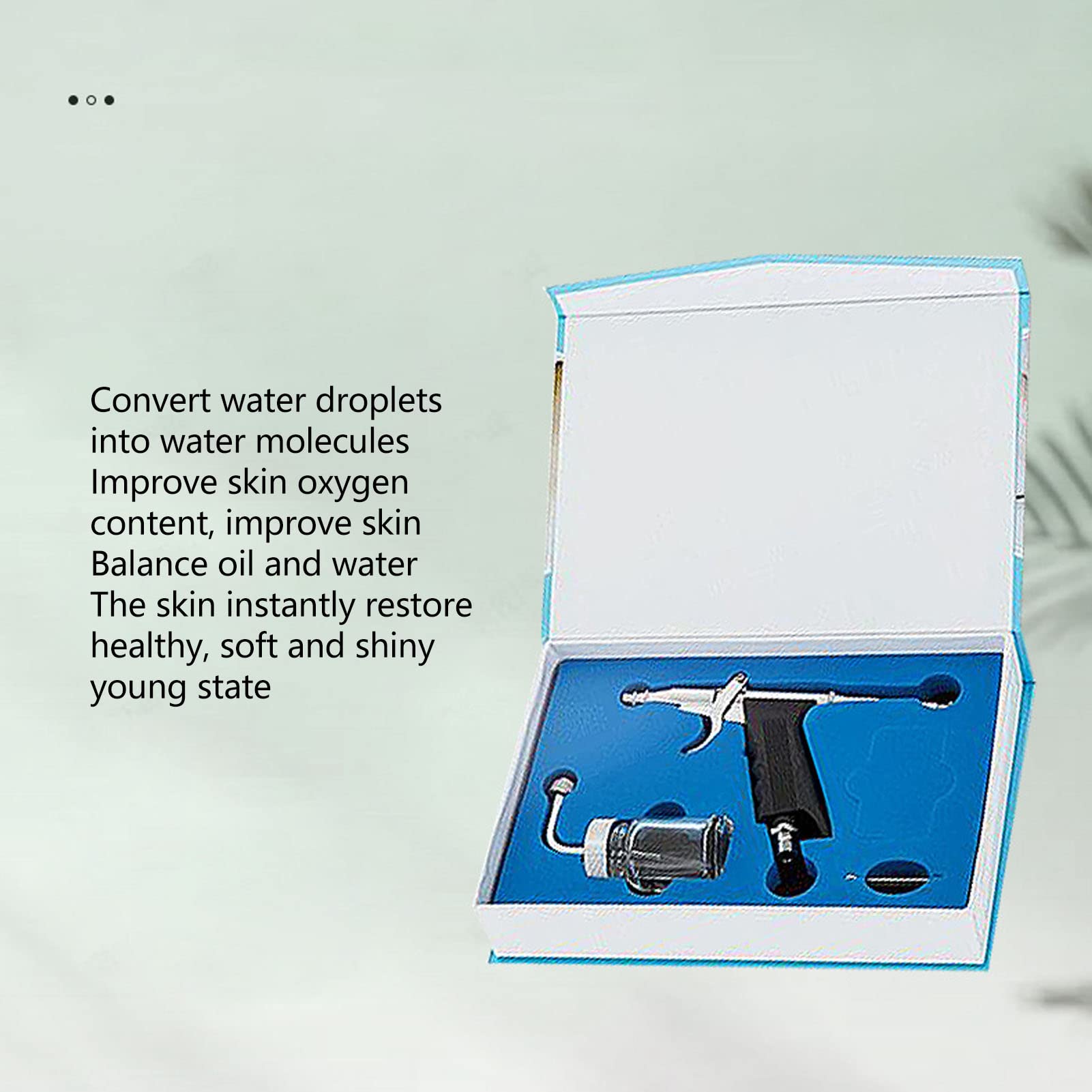 Professional Metal Facial Steamer for Skin Rejuvenation - Lightweight & Portable Home Spa Device for Deep Cleansing, Hydration & Relaxation - Perfect for Skincare Routine & Self-Care Days