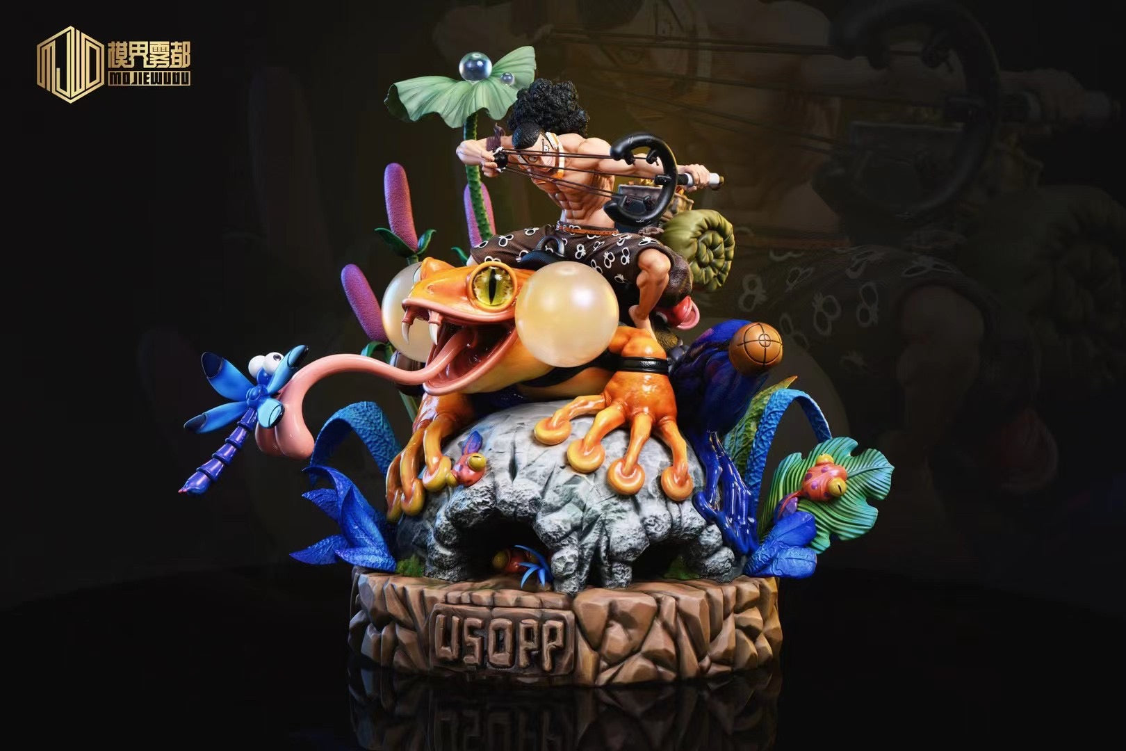 MJ Studio Usopp Great Adventure One Piece Anime Figure - Perfect for Anime Collectors, Fans & Home Decor | Gift for One Piece Lovers