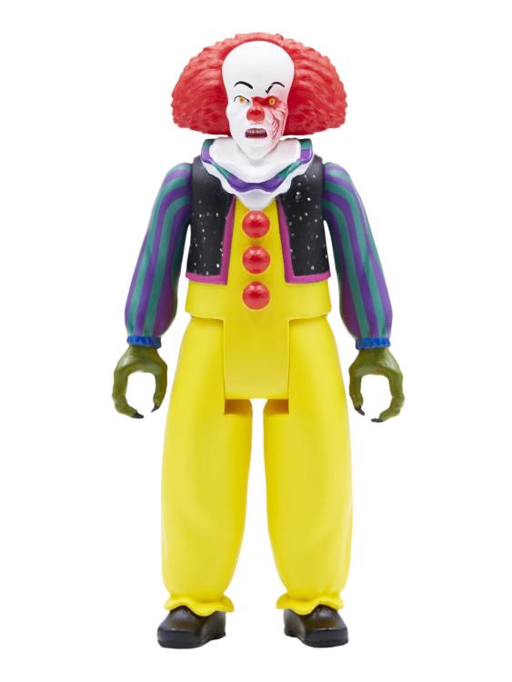 ReAction IT Pennywise Monster Action Figure - Collectible Horror Toy for Fans & Scary Movie Decor