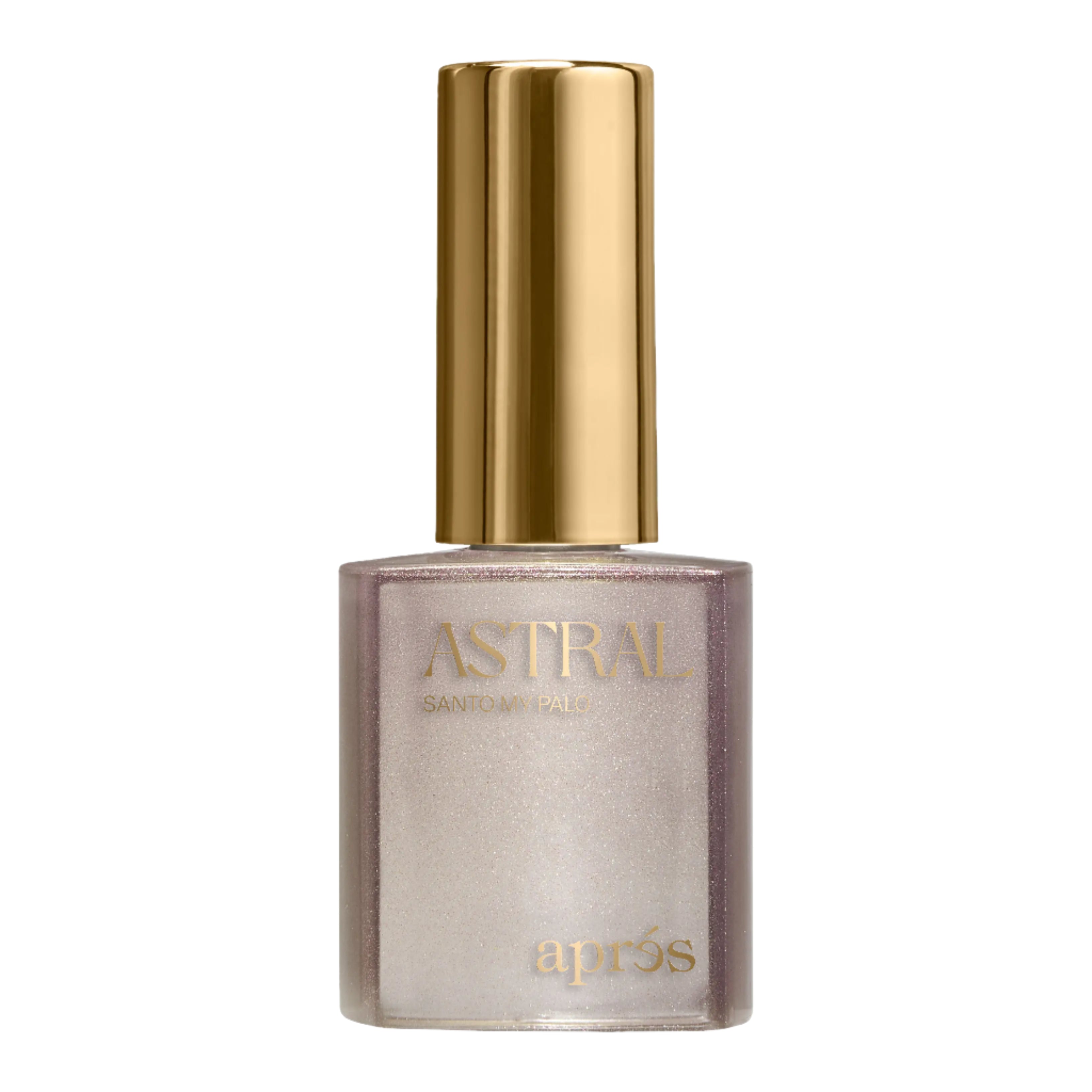 Apres Flash Glitter Gel Color FG04 Santo My Palo - Long-Lasting Nail Glitter Gel for Salon & DIY Manicures - Perfect for Parties, Weddings & Special Occasions