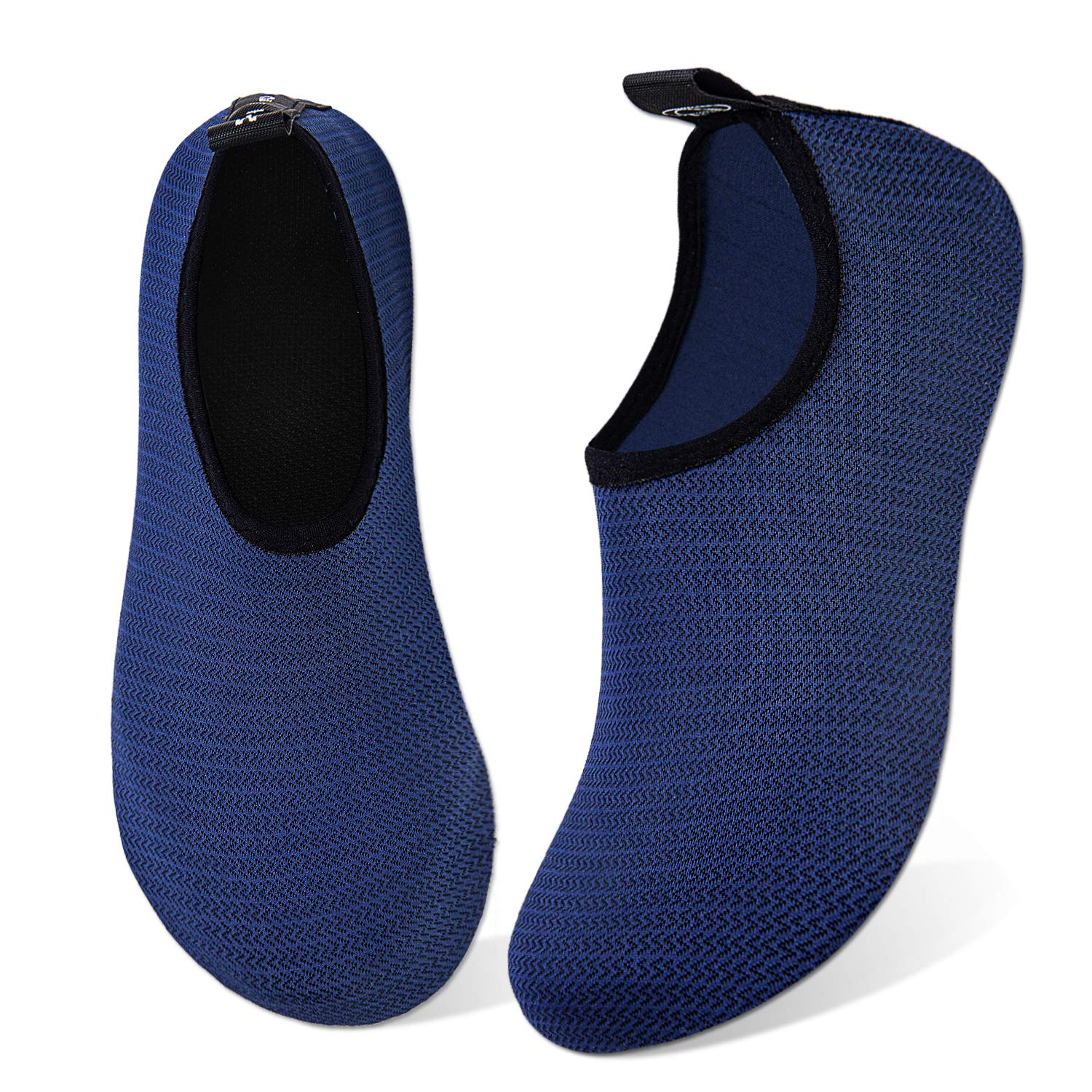 WateLves Water Shoes for Women & Men - Barefoot Quick-Dry Aqua Socks for Beach, Swim, Surf, Yoga & Exercise with Translucent Color Soles | Perfect for Water Sports, Pool, Travel & Outdoor Activities
