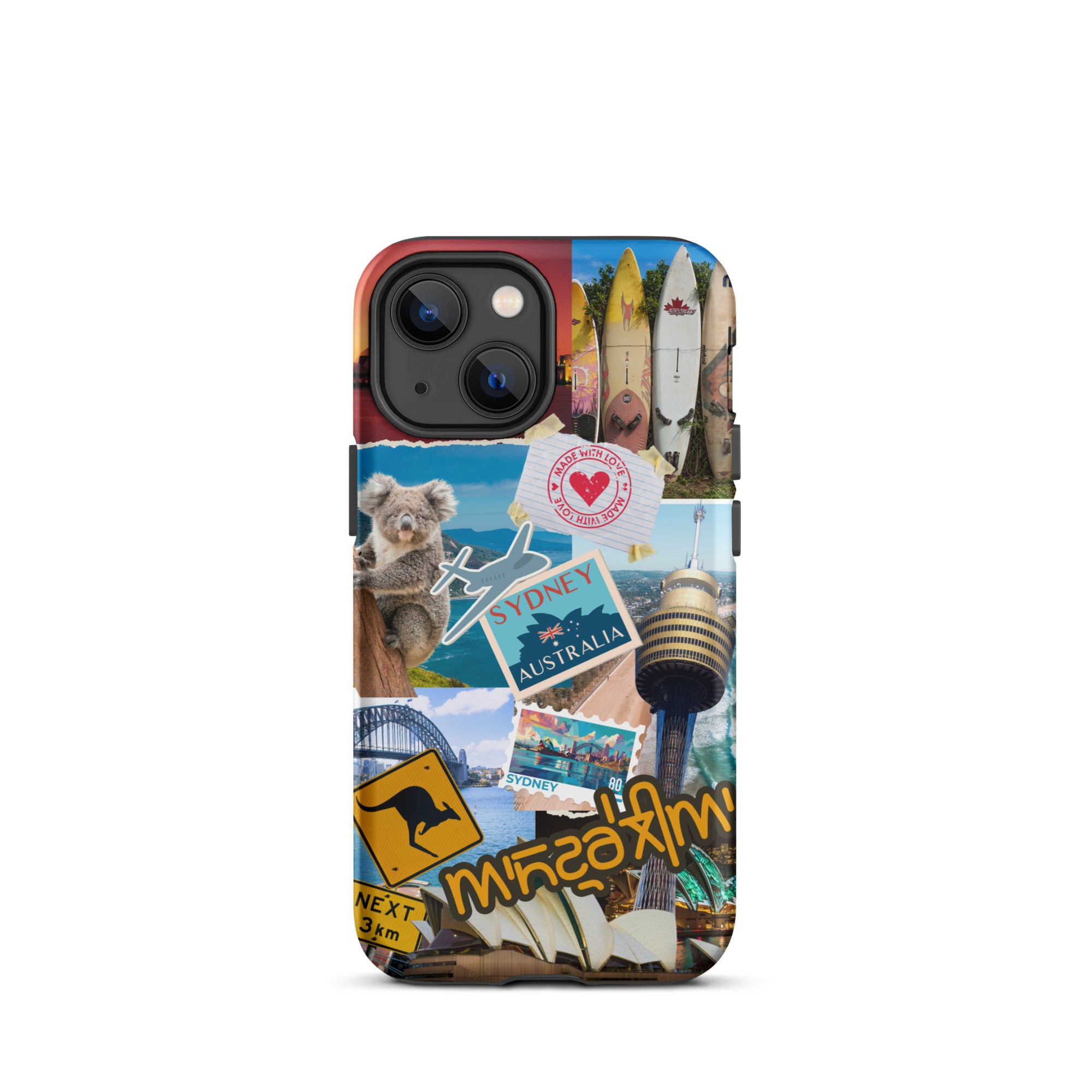 Premium Sydney Collage iPhone Case - Stylish & Durable Phone Cover for iPhone Models - Perfect for Travel, Work & Everyday Protection