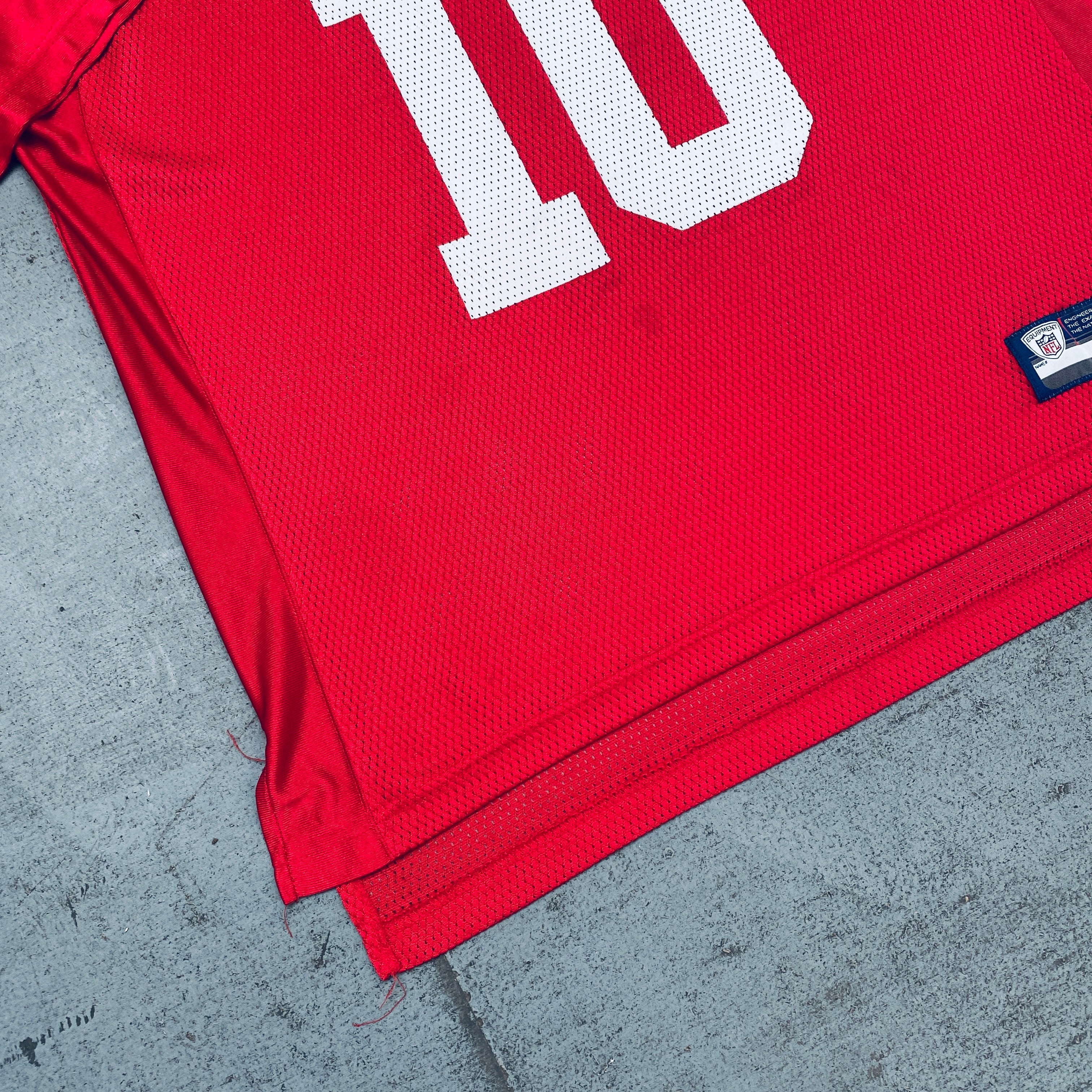New York Giants Eli Manning 2008-09 Red Alternate Jersey XL - Authentic NFL Football Jersey for Fans & Collectors - Perfect for Game Day, Tailgating & Sports Memorabilia Display