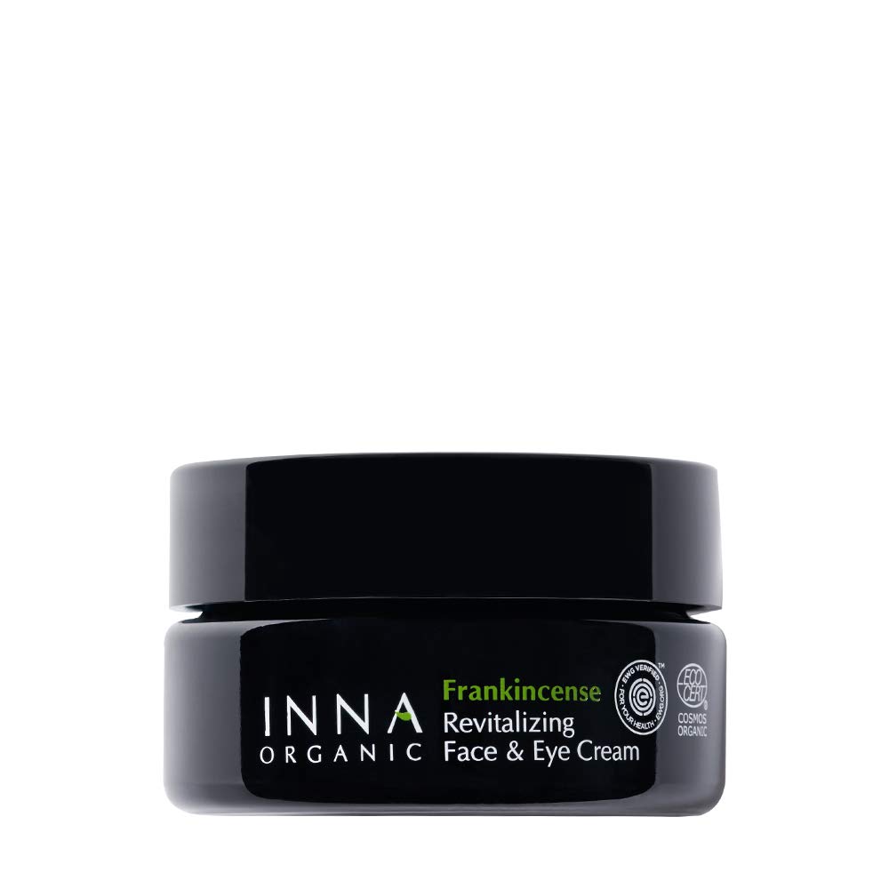 Organic Frankincense Anti-Aging Face & Eye Cream - Wrinkle Reduction & Deep Moisturizing Treatment - 1.7 fl.oz Luxury Clean Beauty (Perfect for Nighttime Skincare Routine & Daily Hydration)