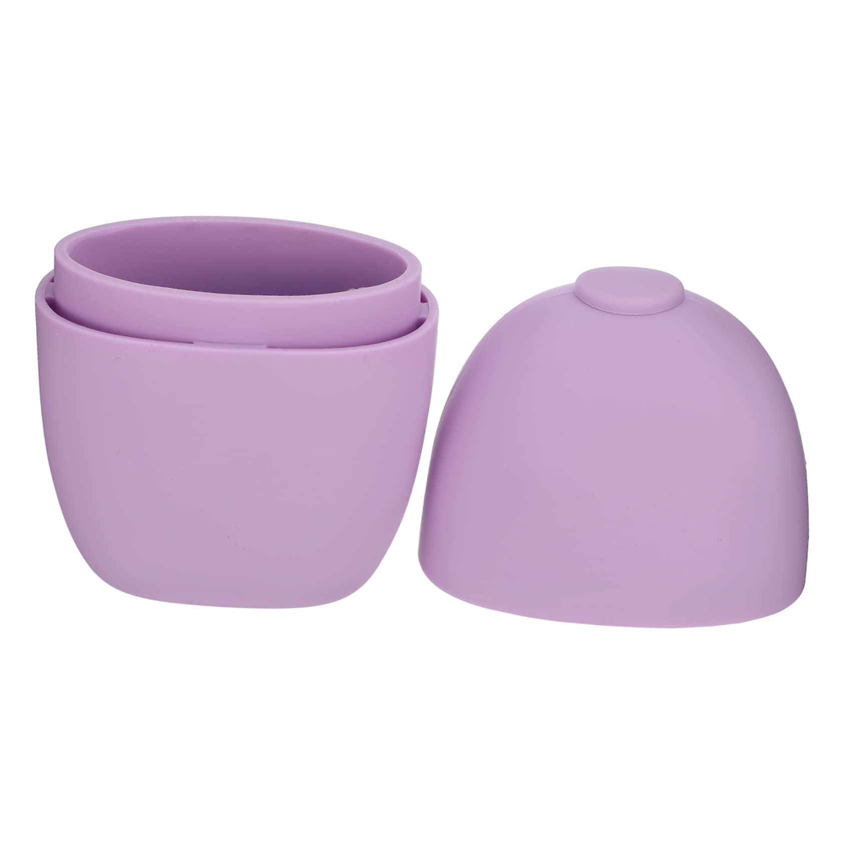 Purple Silicone Ice Face Roller for Skin Care & Facial Massage - Cooling Beauty Tool for Puffiness, Wrinkles & Glowing Skin - Perfect for Morning Routine & Post-Workout Recovery
