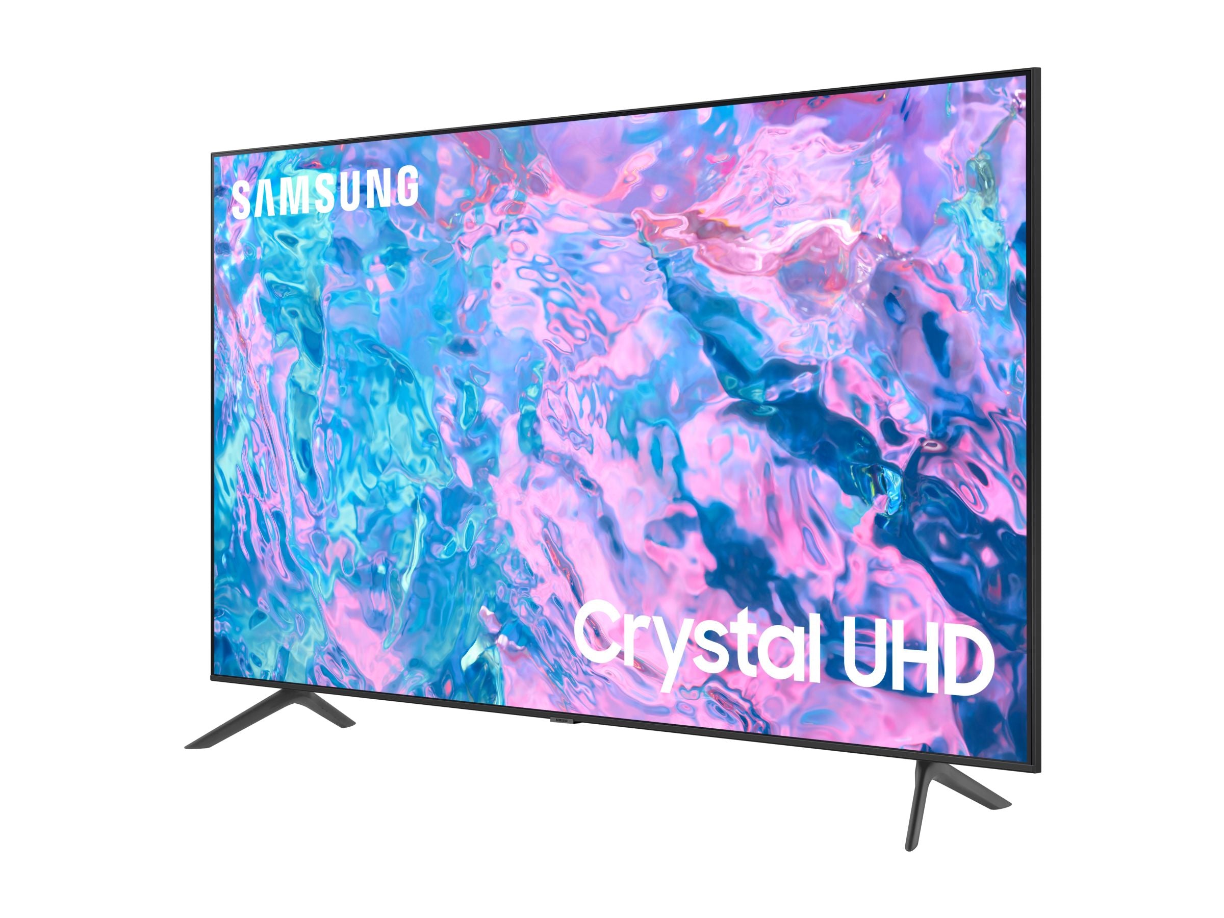 Samsung UN65CU7000F 65 Inch 4K UHD Smart TV with Crystal Processor, HDR, Alexa Built-in - Perfect for Home Theater, Gaming & Streaming Entertainment