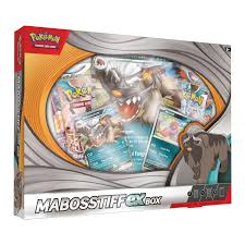 Pokemon Mabosstiff ex Box - Official Pokemon TCG Expansion Pack | Collectible Trading Cards for Battles & Deck Building | Perfect for Pokemon Fans & TCG Players